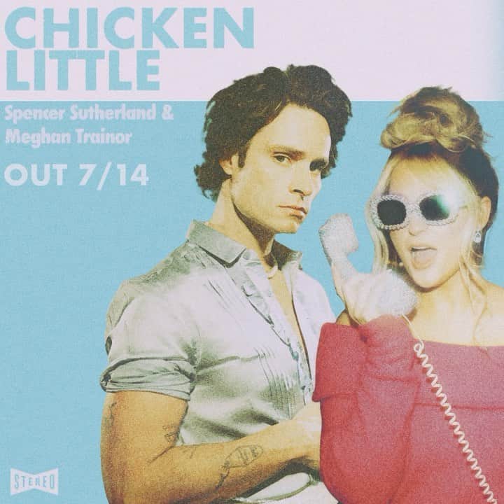 メーガン・トレイナーのインスタグラム：「DON’T TAKE LIFE TOO SERIOUS🐥! NEW DUET ALERT! #ChickenLittle is out everywhere Friday, July 14TH 💛」