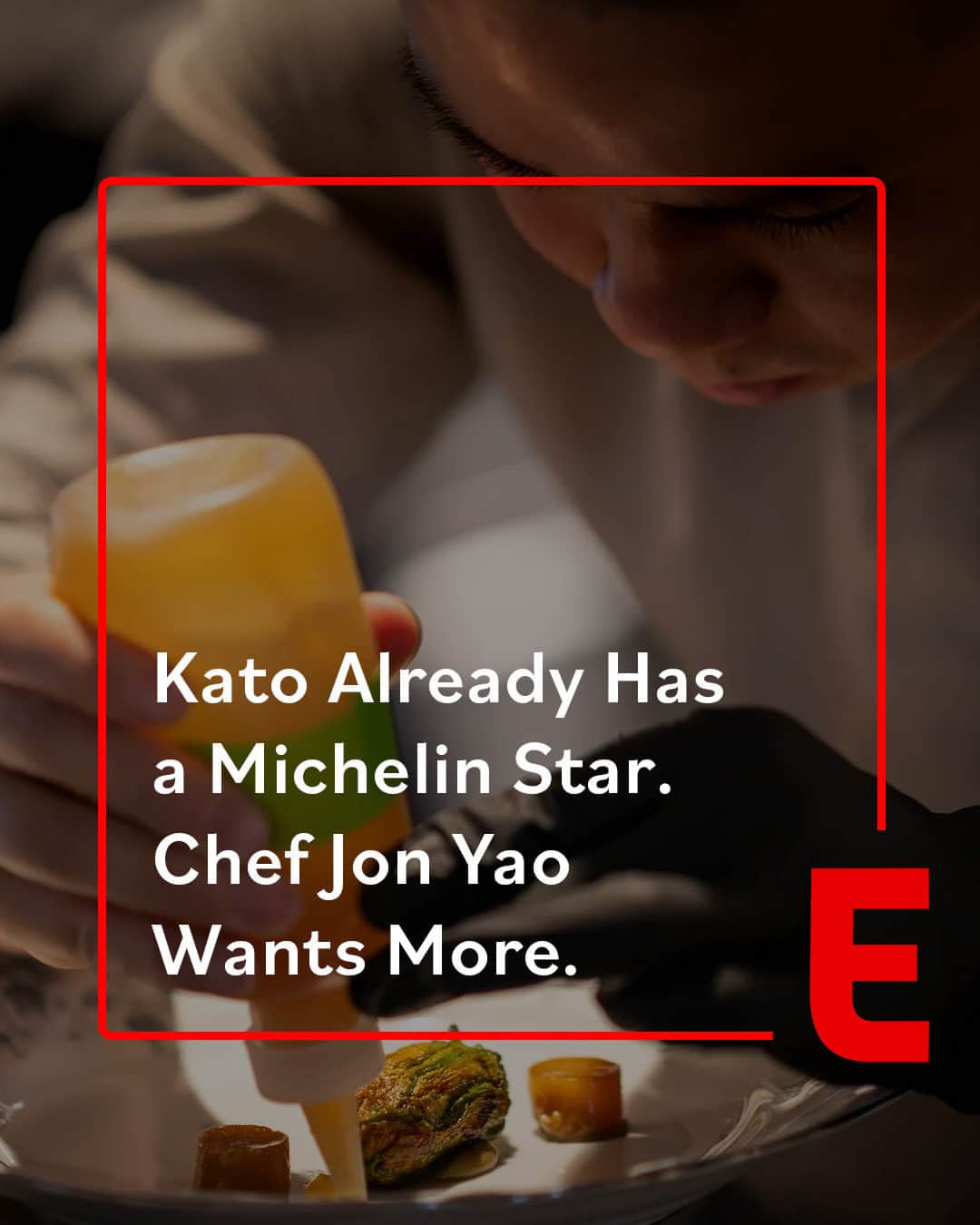 のインスタグラム：「In early 2021, chef Jon Yao’s Michelin-starred restaurant Kato moved from a scrappy West LA strip mall to the polished confines of the Row in Downtown. While the physical differences between Kato’s two iterations are the most obvious, the changes that go beyond the superficial are the most striking.   Eater sat down with Yao and his partners to hear how their perspectives have shifted since opening Downtown, whether the approval of Asian grandparents is more meaningful than Michelin’s, and how Taiwanese food memories are influencing what’s on the plate. Tap the link in bio to read the feature by Eater LA senior reporter/editor Cathy Chaplin (@gastronomyblog)  📸: @wonhophoto」