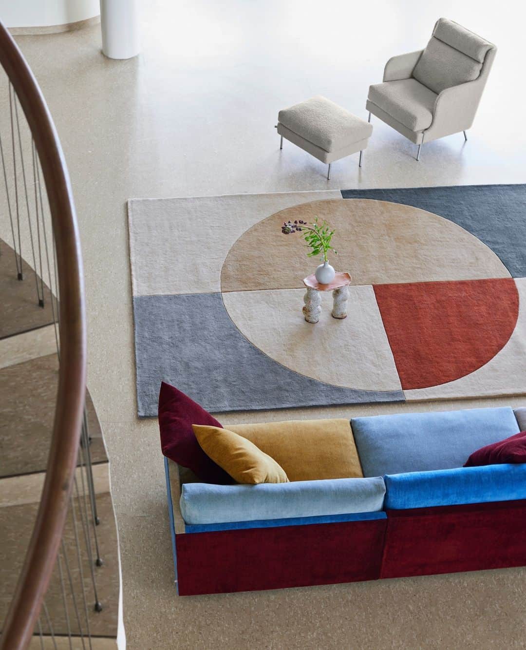 eilersenのインスタグラム：「The Funen lounge chair designed by Pierre Sindre and the new multicolour Great Ash sofa designed by Jens Juul Eilersen. ⁠ ⁠ Great Ash is, with its elegant lines and beautiful symmetric appearance, a sofa that is decorative in any living room. The wide seat cushions are deep and soft.⁠ ⁠ The Funen chair, like our sofas, is a beautiful addition to life and is available in two variants: a low and a high lounge chair with a height of 73 cm and 89 cm, respectively.⁠ ⁠ ⁠ ⁠ ⁠ ⁠ ⁠ ⁠ ⁠ ⁠ ⁠ ⁠  ⁠ #eilersen #eilersenfurniture #myeilersen #enjoyaneilersen #greatash #jensjuuleilersen #funen #pierresindre #homedecor #sofa #danishdesign #inredning #finahem #interiorlovers #interiordesign #modernliving #minimalism #nordiskehjem #nordicinspiration #nordicliving #craftsmanship #boligindretning #designinterior #livingroominspo #boliginspiration  #hemindredning #schönerwohnen #nordicminimalism #designinspiration #throughgenerations⁠」