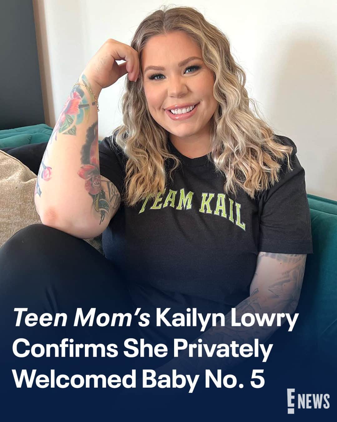 E! Onlineさんのインスタグラム写真 - (E! OnlineInstagram)「Oh baby, Kailyn Lowry just announced a major new addition to her family! 🍼  Link in bio for her coy reveal during a recent interview with Aurora Culpo. (📷: Instagram)」7月7日 4時10分 - enews
