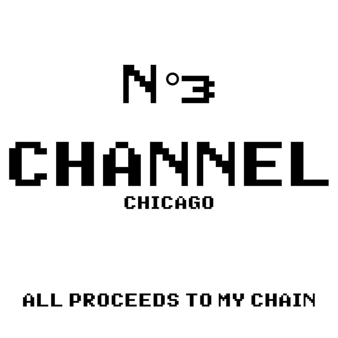 ルーペ・フィアスコのインスタグラム：「CHANNEL N°3   Later…  #APTMC #AllProceedsToMyChain」