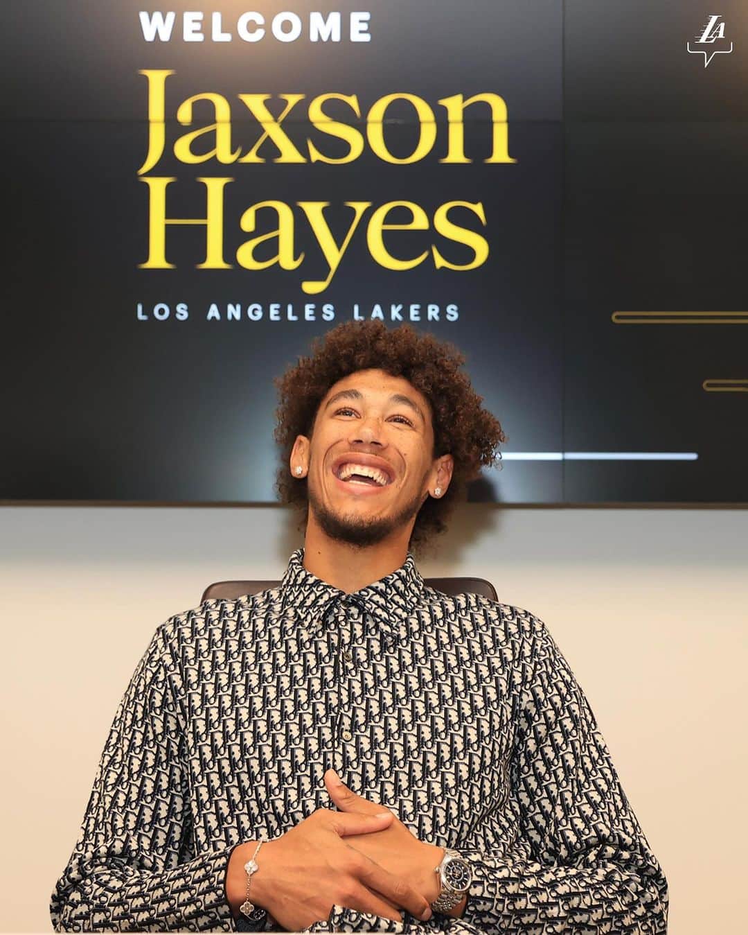 Los Angeles Lakersさんのインスタグラム写真 - (Los Angeles LakersInstagram)「OFFICIAL: Welcome to the squad, @jaxsonhayes!」7月7日 4時22分 - lakers