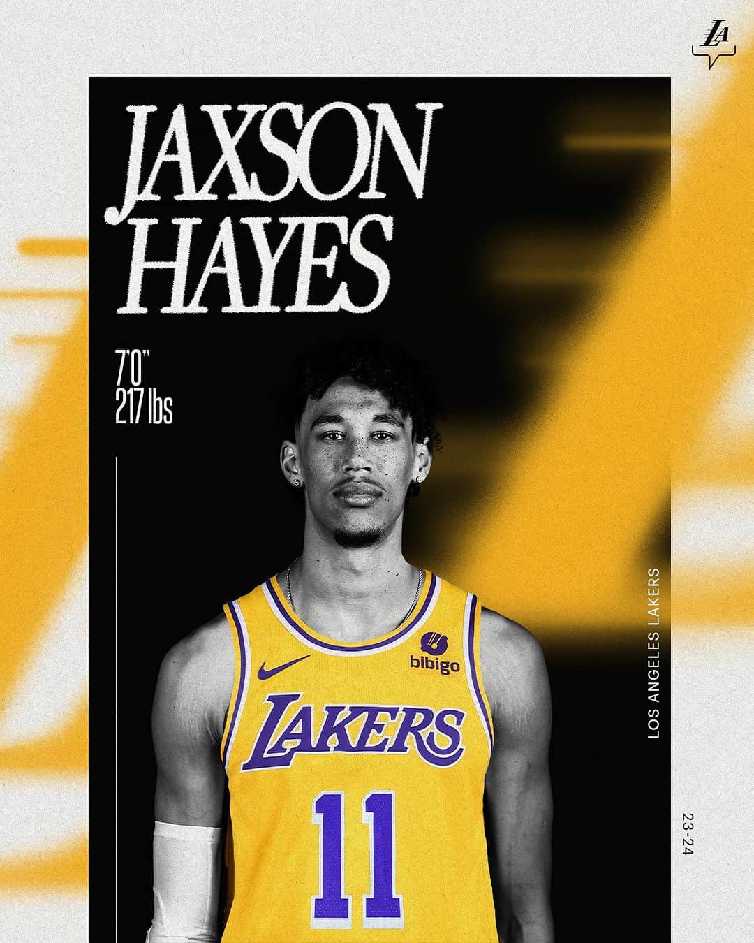 Los Angeles Lakersさんのインスタグラム写真 - (Los Angeles LakersInstagram)「OFFICIAL: Welcome to the squad, @jaxsonhayes!」7月7日 4時22分 - lakers