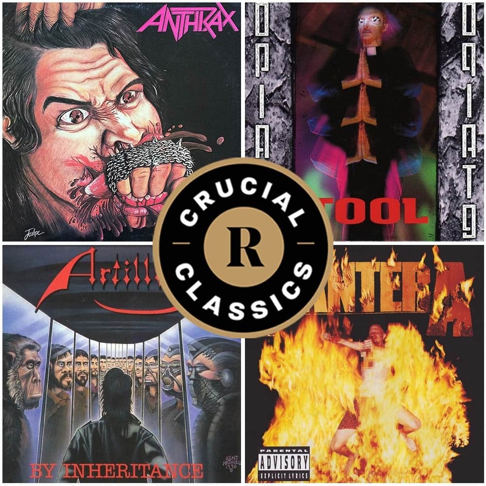 Revolverのインスタグラム：「⚡️ It's #ThrowbackThursday, so time for Crucial Classics, our weekly blast of handpicked must-have vinyl. This week, we’re hailing four essential albums from across the heavy-music spectrum — OG thrash, visionary alt-metal and more.⁠ ⁠ 🔗 Link in bio.」