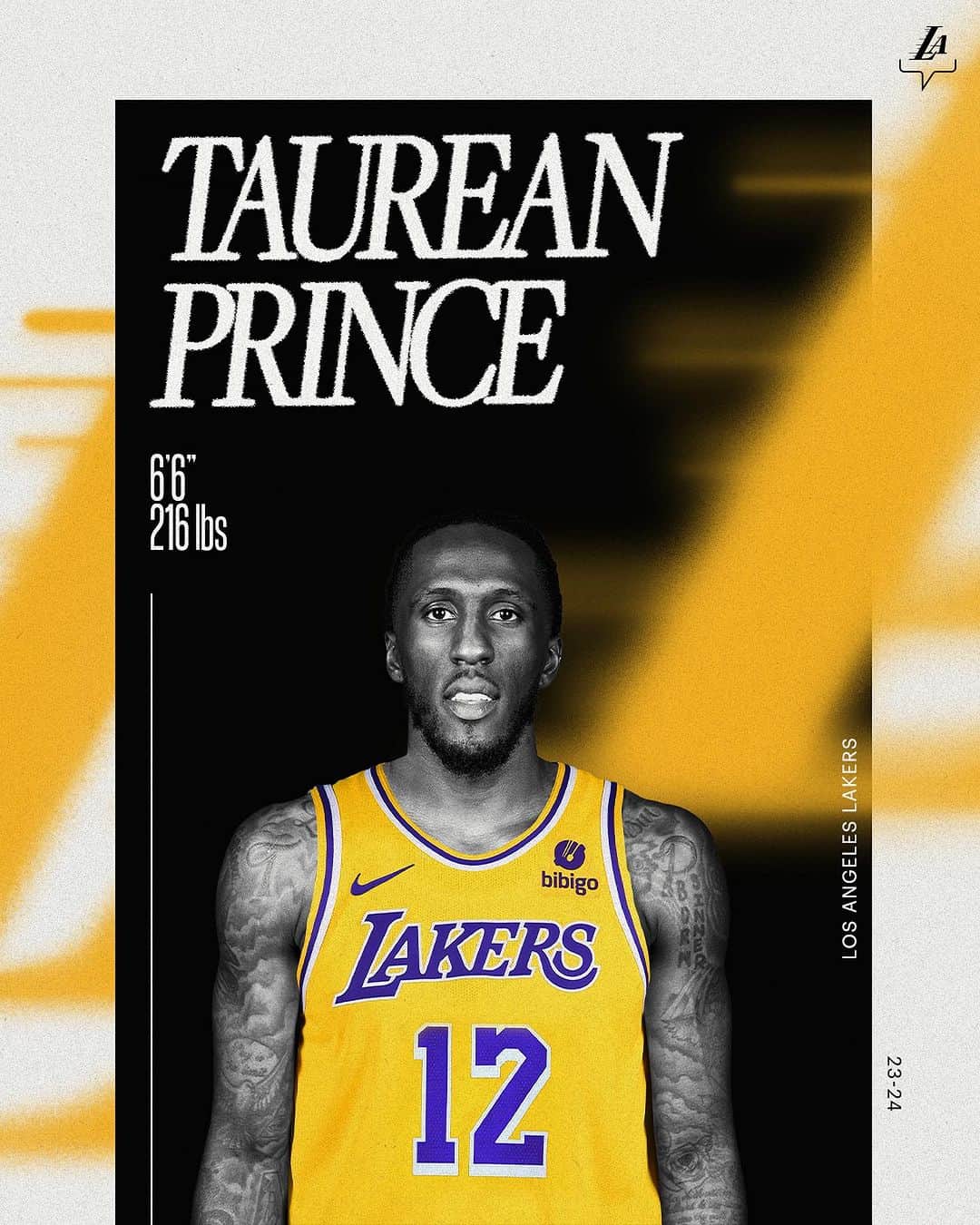 Los Angeles Lakersさんのインスタグラム写真 - (Los Angeles LakersInstagram)「OFFICIAL: Welcome to L.A., @taureanprince!」7月7日 5時19分 - lakers