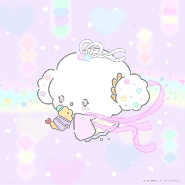 こぎみゅん（サンリオ）のインスタグラム：「みゅ〜〜〜〜んっ･･🌟  #サンリオ #キャラクター #小麦粉 #こぎみゅん #sanrio #character #cogimyun #七夕」