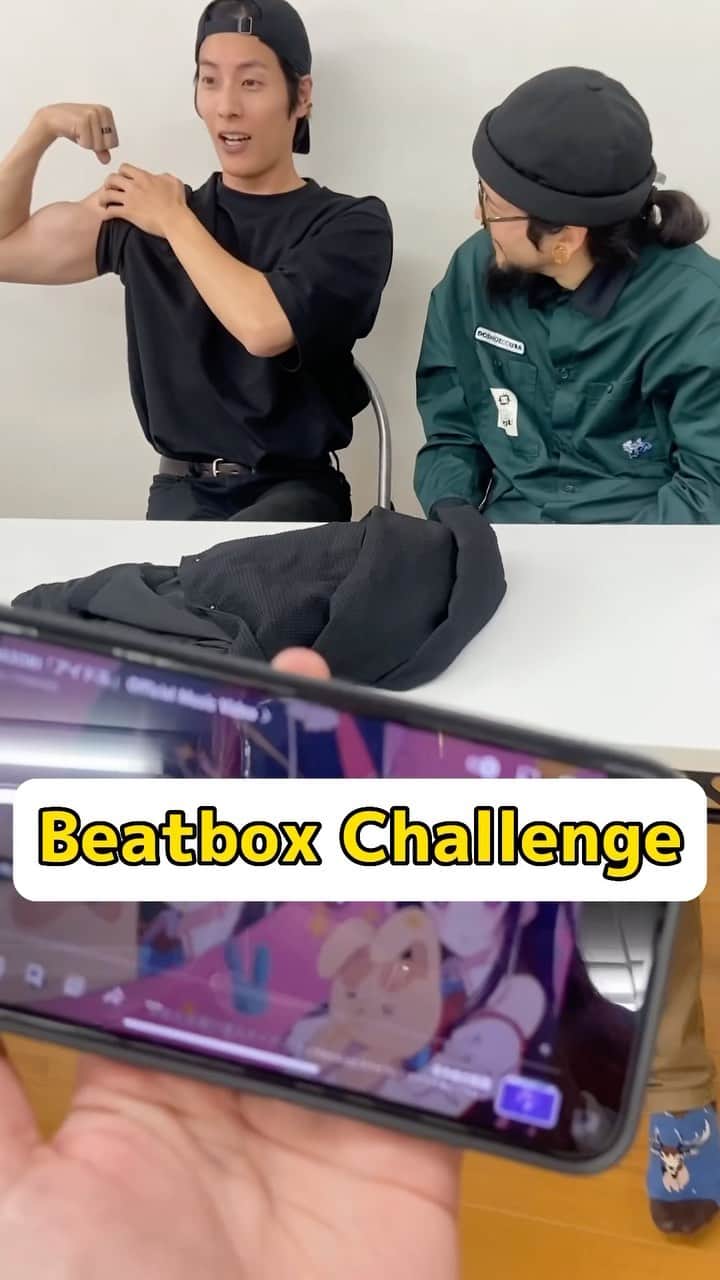 のインスタグラム：「【即興チャレンジ！】アイドル/YOASOBI #yoasobi #beatbox_challenge #ビートボクサー」