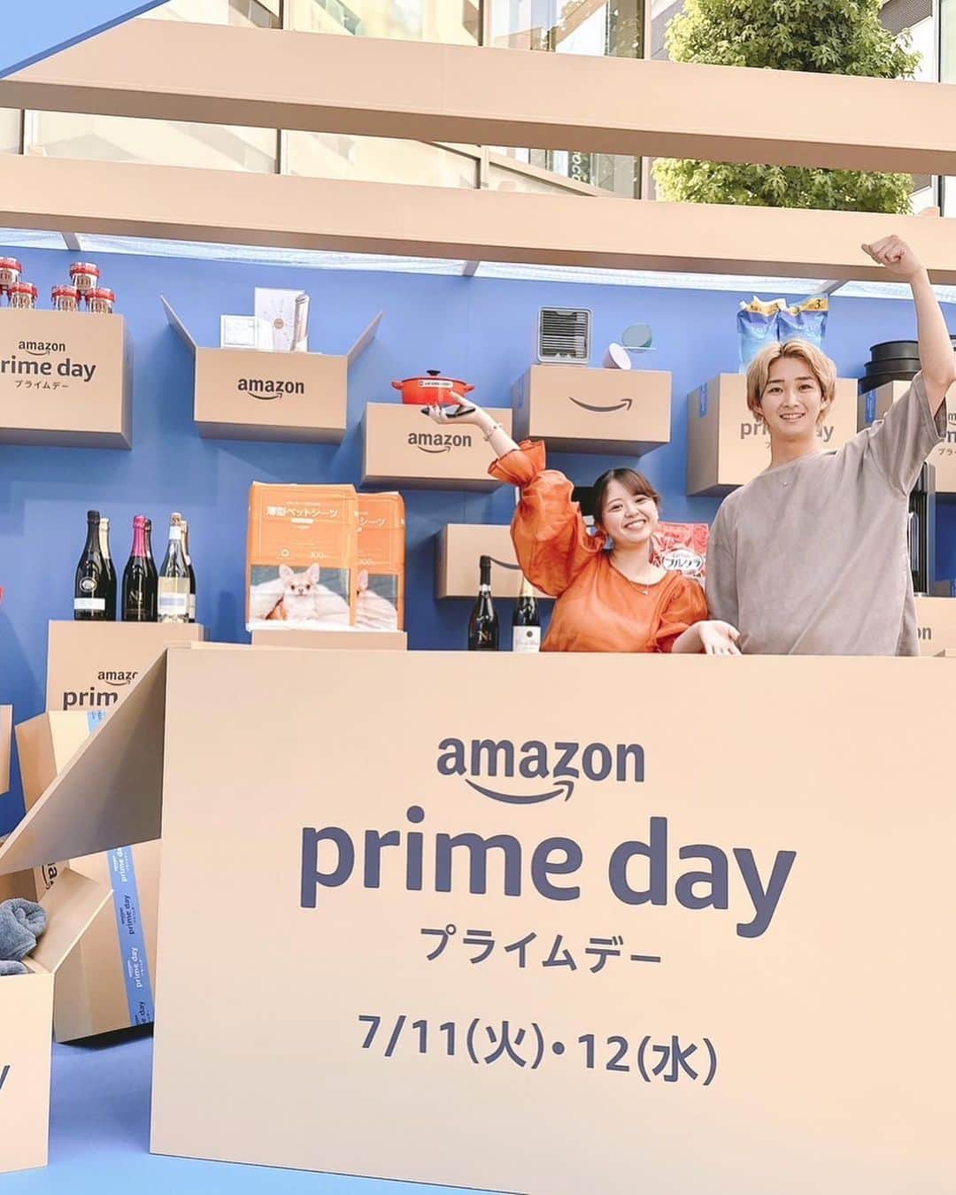 カノンさんのインスタグラム写真 - (カノンInstagram)「Amazon依存性な私が Amazonプライム会員お母様と イベントいってきた👏🏻♥️ ママと久しぶりのお出掛けで楽しかった~  Amazonがやってる、Prime Day Cafe にいってきました¨̮  入場からすべて無料だった、、 オリジナルデザートとドリンクが 美味しかった¨̮  7月7日(金)~7月9日(日)@渋谷PARCO で開催してるよ¨̮   ママだけプライム会員で自分はただのユーザーだったんだけど、初めての人は30日間のプライムの無料体験ができるから、無料体験してみます！  今年の夏も家族と友達と遊びまくる予定なのでそれに備えて欲しいものたくさん買っちゃおっと🛒𓈒𓂂𓏸  みんなのおすすめ商品教えて~ プライムデーで買いたい！💭  帰り道に公園通りの広場にあったフォトスポットで記念写真撮った笑  ○Prime Day開催日 7月11日（火）0時から12日（水）23時59分までの48時間 http://www.amazon.co.jp/primeday  @amazonjapan   #プライムデーカフェ#プライムデー #夏のお出かけ  #お得情報 #セール情報 #おでかけスポット  #pr」7月7日 16時42分 - k_o_o_5