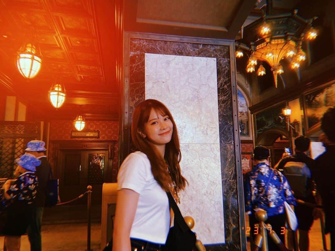 吉川七瀬のインスタグラム：「ちょっと前にいってきた☺️ やっぱり楽しいですね🐭🏰」