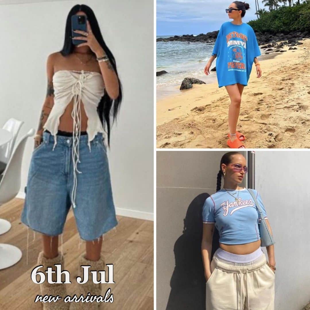 のインスタグラム：「👉スワイプ／新作が続々入荷中です❤︎  7月4日 12item入荷🦋  【ストーリーorプロフィール記載のURLから購入ページへ🛒】 シルエットや素材感などの詳しい情報は商品ページをご確認ください。  KOREAラインに興味のある方は、ショップ内 検索の際に【韓国】とキーワードを含めて、検索してみてください🔍  ---  ✈️海外からの輸入方法の見直しを行い、今までよりも早くご注文をお届けできるようになりました！  弊社スタッフが現地に常駐しておりますので、届かないという心配もありません。(在庫切れの場合等は早急にメールでご連絡しておりますので、ご安心ください)  #beautifulsail #beautifulsailkorea #california  #海外セレブ #海外トレンド #海外ファッション #海外セレブファッション #海外ファッションコーデ　#海外好きな人と繋がりたい #海外ガール #海外っぽい #laスタイル #LAファッション #海外girl #海外ストリートスナップ#インポートセレクトショップ #インポートファッション#カイリー#カイリージェンナー#ケンダル#ケンダルジェンナー#ヘイリー#ヘイリービーバー#キムカーダシアン#海外インポート」