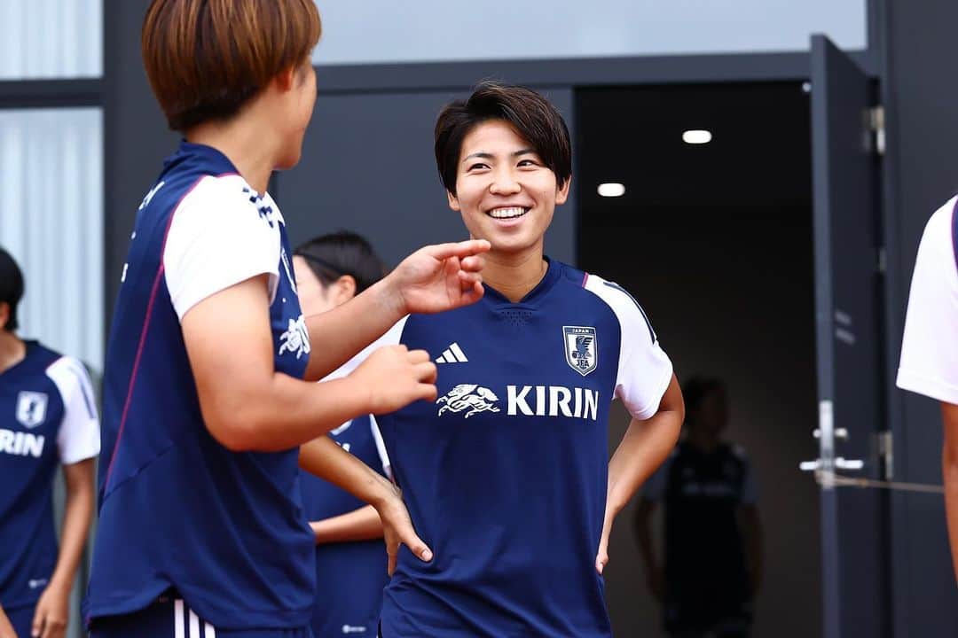 清家貴子のインスタグラム：「W杯へ向けて💪 6月のキャンプ終了  #なでしこジャパン #jfa #fifawomensworldcup」