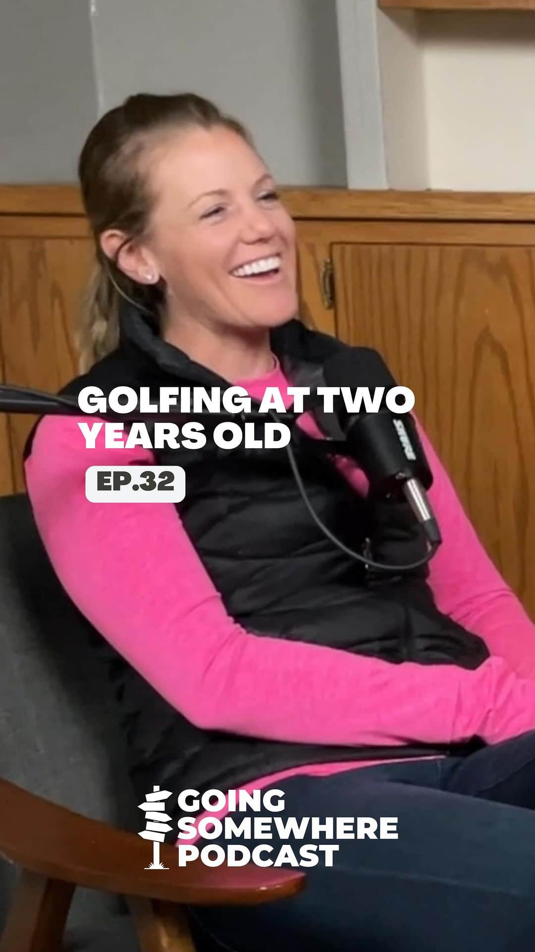 エイミー・オルソンのインスタグラム：「“I didn’t like golf at first.”  Things have changed for @amyolsongolf since she started teeing it up with her dad at age two. Catch a glimpse of how Amy got her start in golf as she reflects on a decade of professional golf!  Listen to the full episode anywhere you get podcasts (link in bio)  #podcast #youngadults #christianity #progolfer #lpga #amyolson #amyolsongolf #uswomensopen #progolf #pebblebeach #dreams」