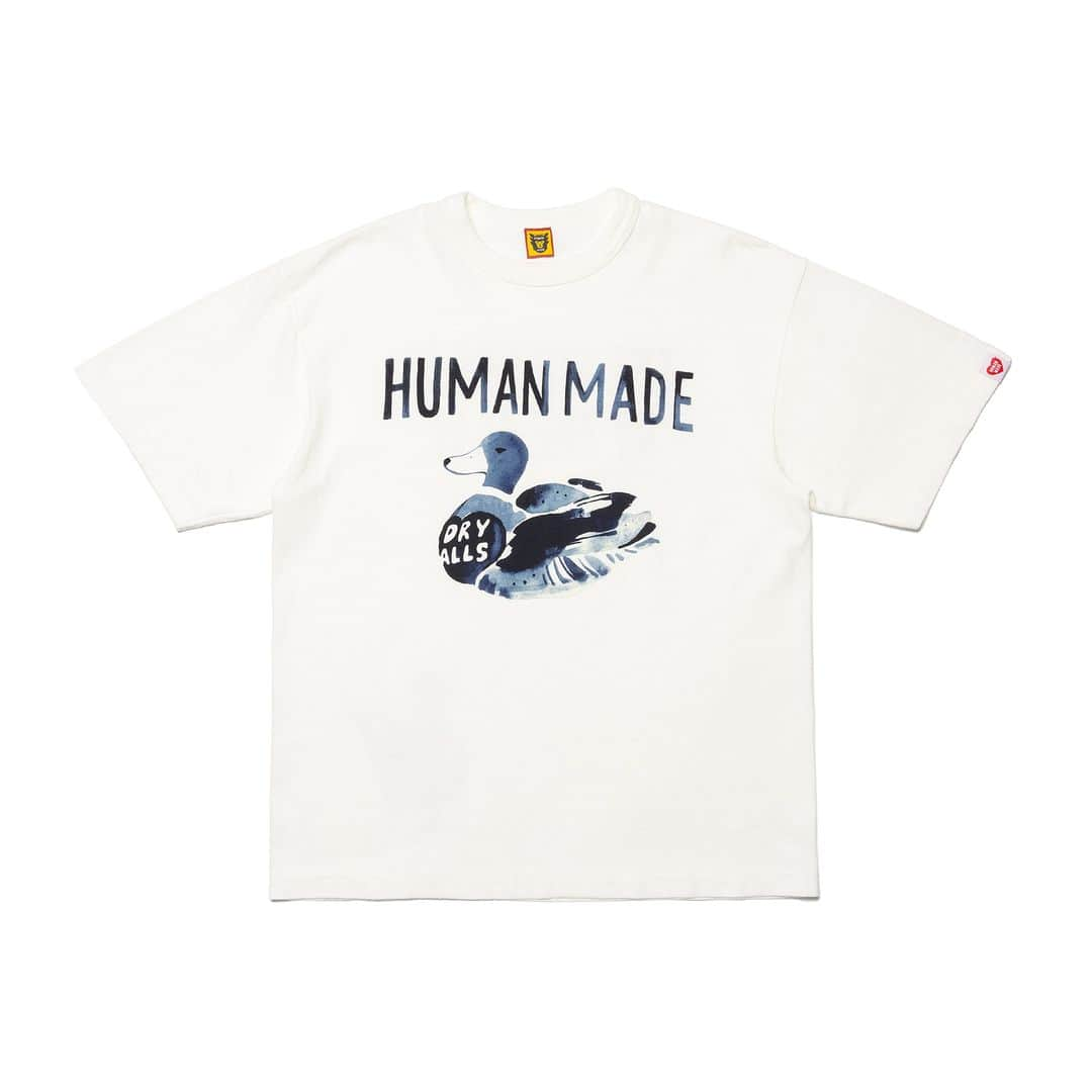 HUMAN MADEさんのインスタグラム写真 - (HUMAN MADEInstagram)「"GRAPHIC T-SHIRT" is available at 8th July 11:00am (JST) at Human Made stores mentioned below.  7月8日AM11時より、"GRAPHIC T-SHIRT” が HUMAN MADE のオンラインストア並びに下記の直営店舗にて発売となります。  [取り扱い直営店舗 - Available at these Human Made stores] ■ HUMAN MADE ONLINE STORE ■ HUMAN MADE OFFLINE STORE ■ HUMAN MADE HARAJUKU ■ HUMAN MADE SHIBUYA PARCO ■ HUMAN MADE 1928 ■ HUMAN MADE SHINSAIBASHI PARCO  *在庫状況は各店舗までお問い合わせください。 *Please contact each store for stock status.  HUMAN MADE定番のスラブ生地を用いた丸胴ボディーのTシャツ。HUMAN MADEのアイコニックなダックのグラフィックが特徴です。  T-shirt with Human Made's standard rounded body. Woven with uneven slub yarn, it features graphics based on the iconic duck.」7月7日 11時16分 - humanmade