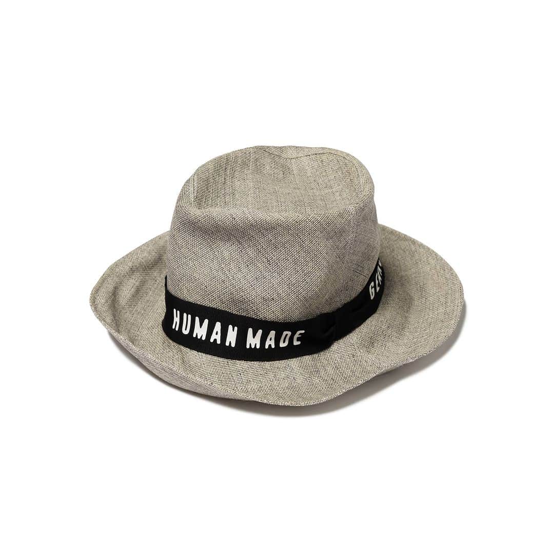 HUMAN MADEさんのインスタグラム写真 - (HUMAN MADEInstagram)「"PAPER HAT" is available at 8th July 11:00am (JST) at Human Made stores mentioned below.  7月8日AM11時より、"PAPER HAT” が HUMAN MADE のオンラインストア並びに下記の直営店舗にて発売となります。  [取り扱い直営店舗 - Available at these Human Made stores] ■ HUMAN MADE ONLINE STORE ■ HUMAN MADE OFFLINE STORE ■ HUMAN MADE HARAJUKU ■ HUMAN MADE SHIBUYA PARCO ■ HUMAN MADE 1928 ■ HUMAN MADE SHINSAIBASHI PARCO  *在庫状況は各店舗までお問い合わせください。 *Please contact each store for stock status.  清涼感のあるハットは日本を代表する帽子ブランド「KIJIMA TAKAYUKI」との別注アイテム。やや深めのクラウンと広めのブリム、プリント入りのテープが特徴です。和紙だから叶う、柔らかな素材は旅行など持ち運びにも最適。  Cool paper hat made with leading Japanese hat-maker Kijima Takayuki. The bespoke item features printed tape, a wide brim and a slightly deeper crown. The paper-based material has a soft texture, making it perfect for travel and time spent on the move.」7月7日 11時18分 - humanmade
