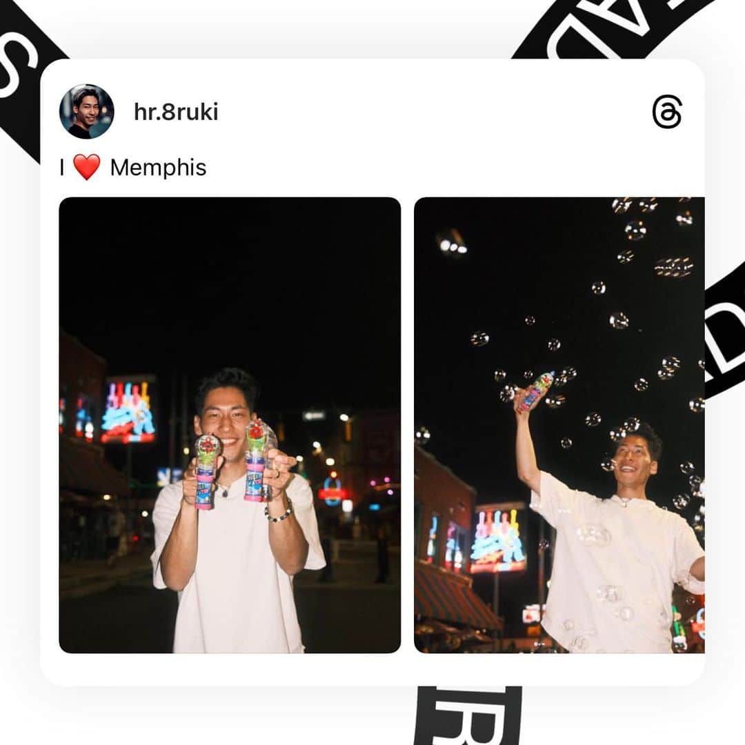 のインスタグラム：「シャボン玉楽しすぎたなぁ〜 #シャボン玉トリオ」