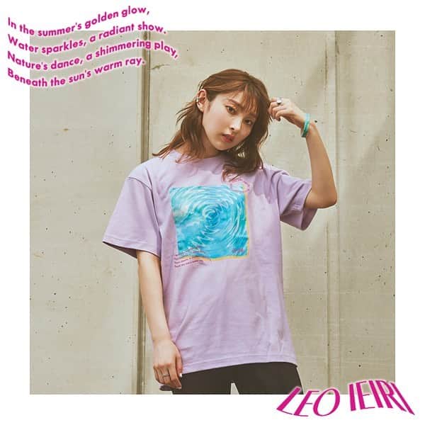 のインスタグラム：「@chiyooooo さんに夏グッズのイメージをお伝えして…Tシャツデザイン見せていただいた瞬間、絶対パープル作りたいです🥹と、無理言ってカラバリ増やしました🥹  数出なかったらスタッフに家入怒られそうなので、みんな購入を検討されると良いかと思います☺️  でも真面目にユニセックスで大好きなカラーなんだ💜！(1枚目)  クリアマルチケースはAirPods入れたり、用途♾(2枚目)  📸 @daishi_saito   #家入レオ #summer」