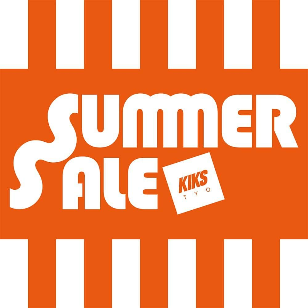 KIKSTYOさんのインスタグラム写真 - (KIKSTYOInstagram)「. SUMMER SALE!!! 本日からONLINE  SHOP、店頭ともにSUMMER SALE開催しております。 対象商品は30% OFFになっておりますので、お早めにお買い求めください!!! #kikstyo #summersale」7月7日 18時02分 - kikstyo