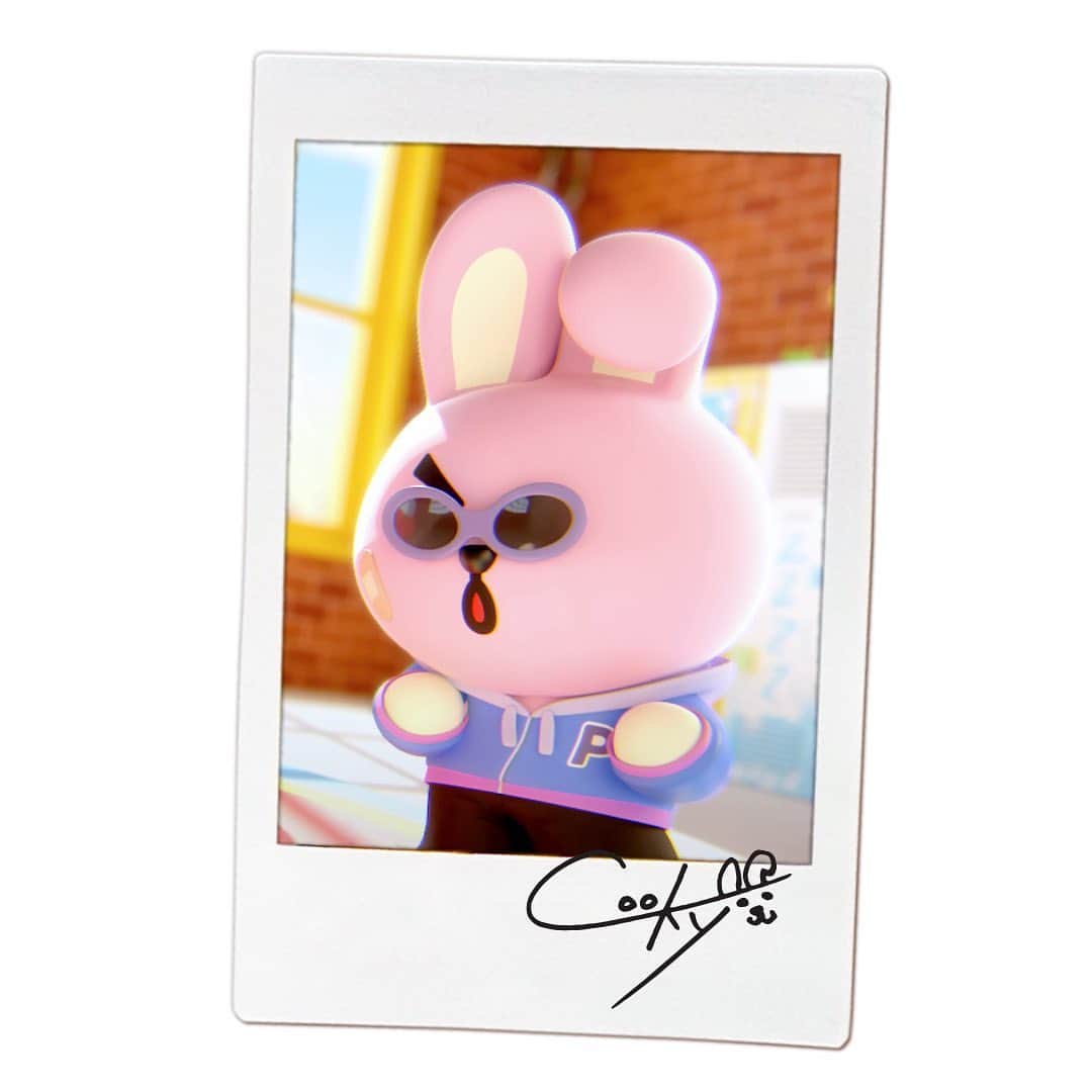 BT21 Stars of tomorrow, UNIVERSTAR!さんのインスタグラム写真 - (BT21 Stars of tomorrow, UNIVERSTAR!Instagram)「Taken, selected, signed by COOKY✨ Photocards all for UNISTARS!😎  #BT21 #COOKY #photocard #photo #release」7月7日 18時04分 - bt21_official