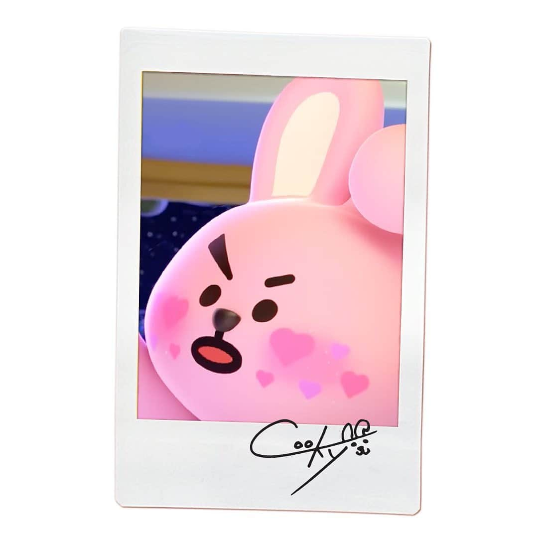 BT21 Stars of tomorrow, UNIVERSTAR!さんのインスタグラム写真 - (BT21 Stars of tomorrow, UNIVERSTAR!Instagram)「Taken, selected, signed by COOKY✨ Photocards all for UNISTARS!😎  #BT21 #COOKY #photocard #photo #release」7月7日 18時04分 - bt21_official