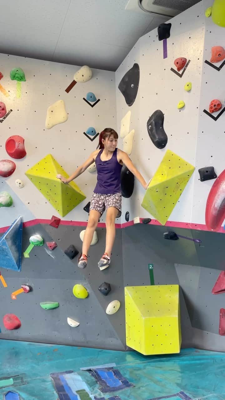 大田理裟のインスタグラム：「🏋🏻‍♀️🏋🏻‍♀️🏋🏻‍♀️🩷 @tsukuba_ami_rocky   #climbing #bouldering #sportclimbing #スポーツクライミング #クライミング #ボルダリング #champion #BeYourOwnChampion #championjp #wisechalk」