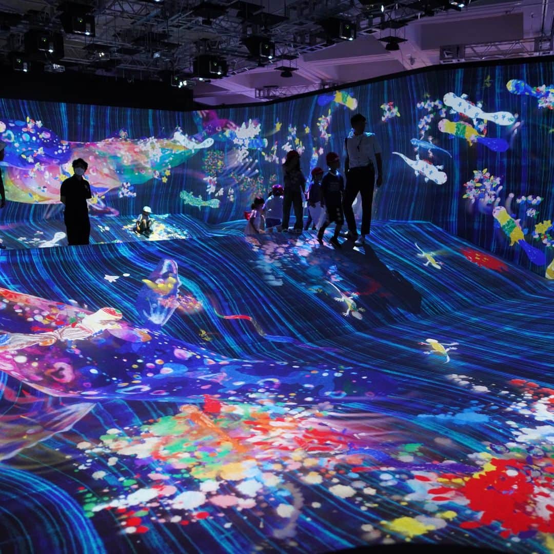 のインスタグラム：「明日からスタート！「STV創立65周年記念 チームラボ 学ぶ！未来の遊園地と、花と共に生きる動物たち」  本日、内覧会へ行って体験してきました。世界中で展開しているアート集団「チームラボ」の展覧会が、札幌芸術の森美術館にて開幕します。  見て触れることができる、美しい創造的なアート体験。自分でお絵描きした魚が、即時にアート空間に加わったり、世界で開催中の展覧会と繋がっていて、海外で描かれた魚が、札幌の会場に登場したり…。不思議な体験。子どもはもちろん、大人も楽しめます。  詳細は、近日中にporoco公式サイトにてアップ予定！  【会場】札幌芸術の森美術館 【期間】7/8(土) ～9/3(日) 【時間】月～金曜 9:45～ 17:30、土・日曜、祝日 8:30～17:30（最終入場 17:00まで） 【料金】中学生以上1,500円、3歳以上800円 ※土・日曜、祝日と8/10～8/18日は日時指定入場券が必要です  https://www.stv.jp/event/team-lab/index.html」