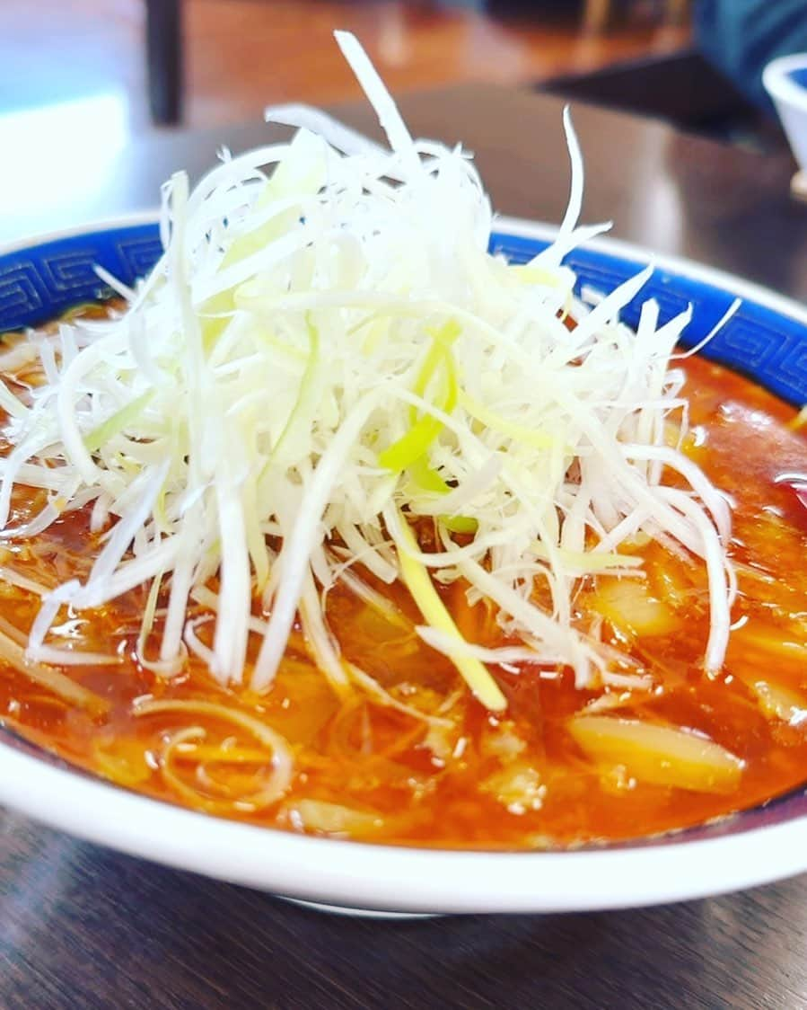 鶴久政治のインスタグラム：「元祖坦々麺 とても美味しい！」