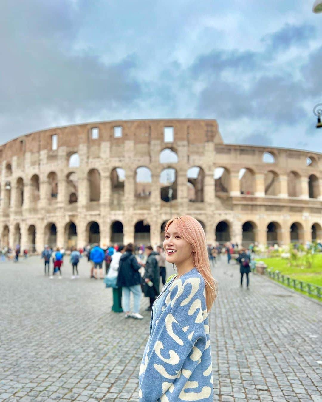 入山杏奈さんのインスタグラム写真 - (入山杏奈Instagram)「Unos recuerdos en Roma 🍝🇮🇹  載せてなかったローマの写真😽」7月7日 13時08分 - iamannairiyama