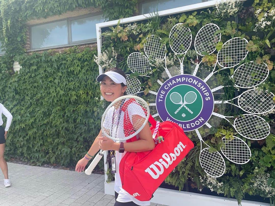 西口真央さんのインスタグラム写真 - (西口真央Instagram)「💚🌱Wimbledon 2023💐🎾💜  #wimbledon #wimbledon2023 #tennis #ウィンブルドン #Wilson #Wilsontennis #ウイルソン #WShift #新時代へシフトする  #ellesse #ellessejapan #TennisWear #ActiveWear #エレッセ #テニス #テニスウェア」7月7日 14時10分 - maaaaaaaoo_1003