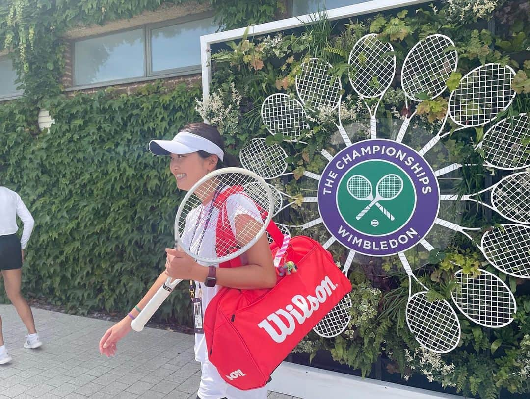 西口真央さんのインスタグラム写真 - (西口真央Instagram)「💚🌱Wimbledon 2023💐🎾💜  #wimbledon #wimbledon2023 #tennis #ウィンブルドン #Wilson #Wilsontennis #ウイルソン #WShift #新時代へシフトする  #ellesse #ellessejapan #TennisWear #ActiveWear #エレッセ #テニス #テニスウェア」7月7日 14時10分 - maaaaaaaoo_1003