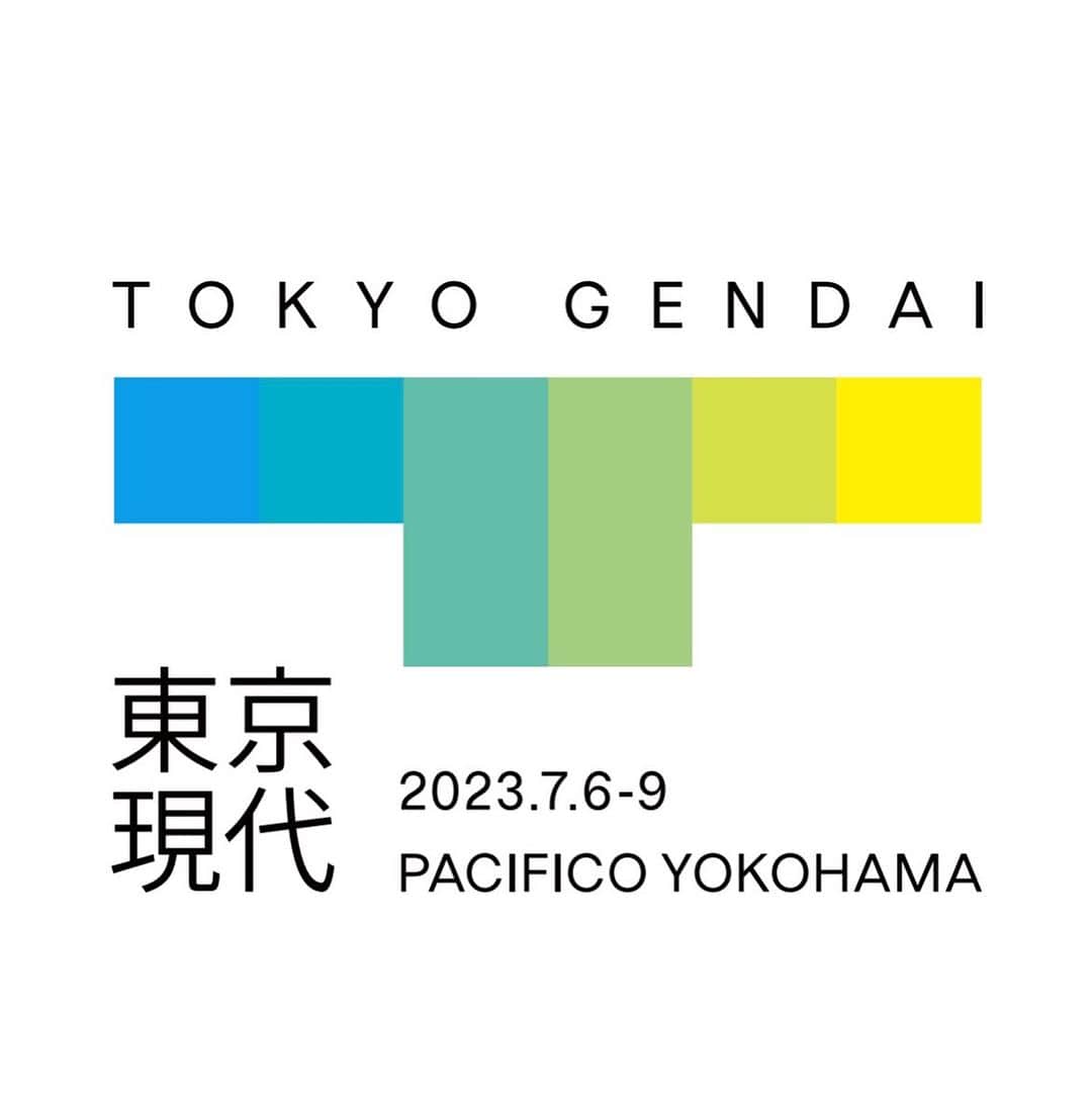 YOSHIROTTENのインスタグラム：「Logo design for TOKYO GENDAI @tokyogendai   パシフィコ横浜で開催中  #tokyogendai #東京現代」