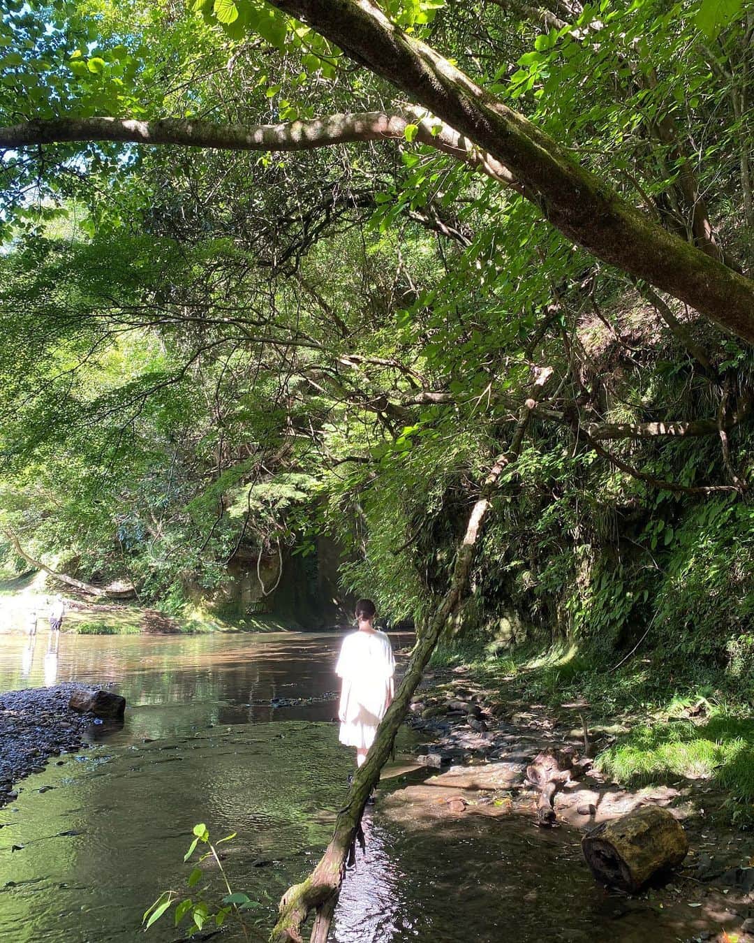松井瑛理さんのインスタグラム写真 - (松井瑛理Instagram)「七夕なので海と川に涼みに行った時の写真をのせておきます💫 ここの川すごく綺麗だったから今年も行きたいな〜」7月7日 15時18分 - eri_matsui_official