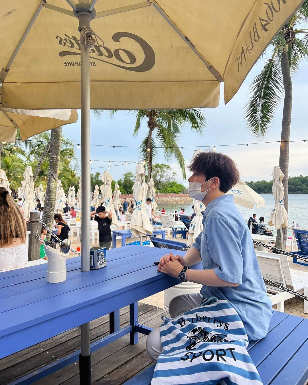 クォン・スンイルさんのインスタグラム写真 - (クォン・スンイルInstagram)「#Singapore #Sentosa 🏝️ #SilosoBeach 🌊」7月7日 15時51分 - urbankwon