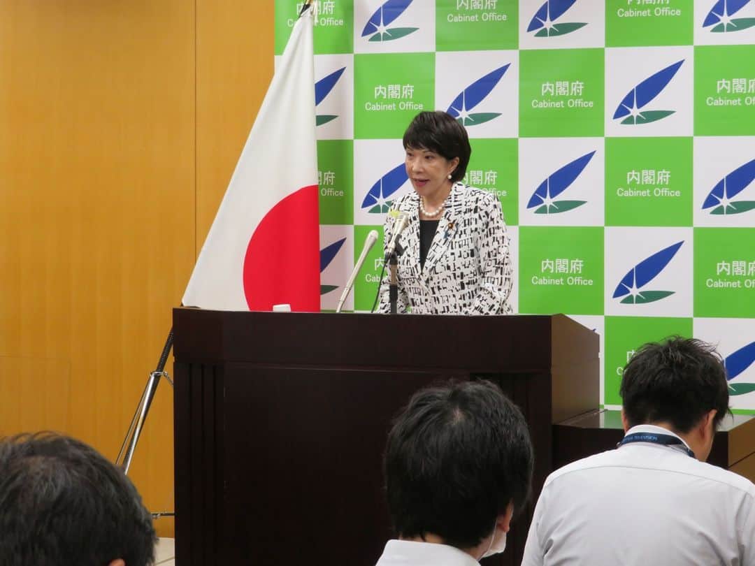 高市早苗のインスタグラム：「7月7日 記者会見」