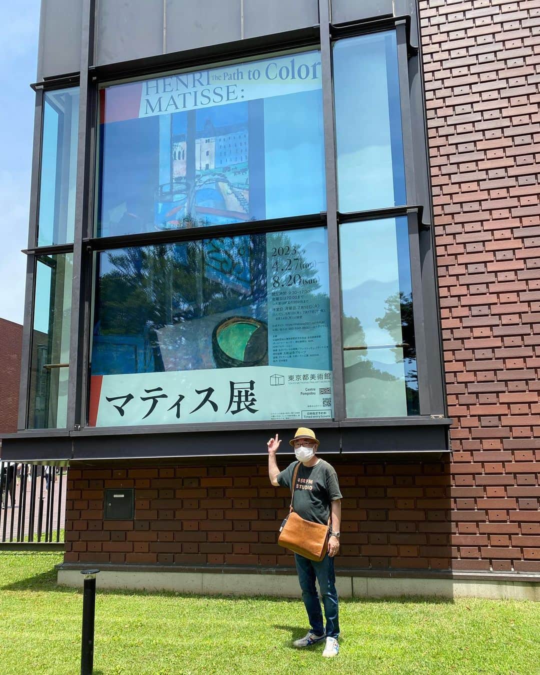 相原コージのインスタグラム：「マティス展行って来ました。 とても良かったです。　#マティス展  #東京都美術館　#matisse」