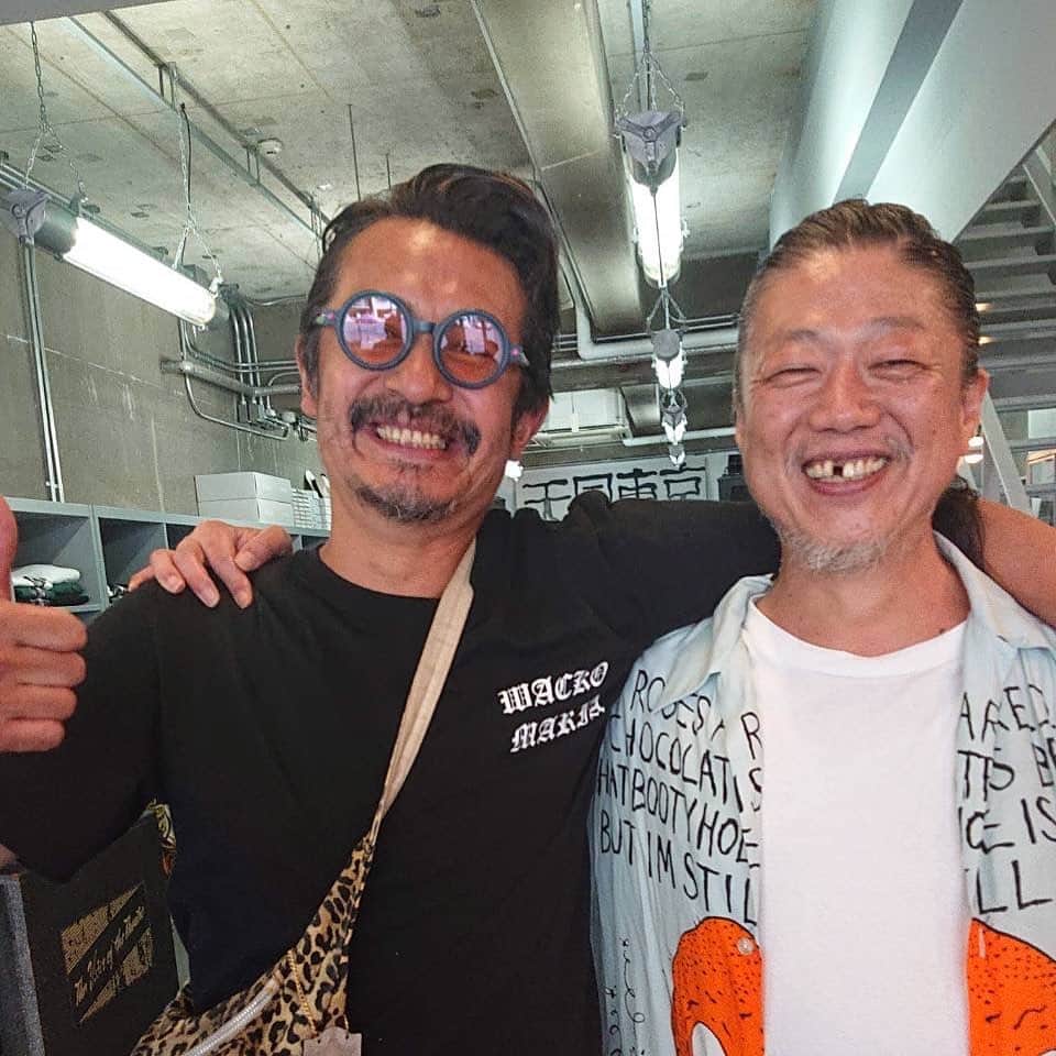 石塚啓次のインスタグラム：「相棒発見！ 元気そうで！ ありがとうね！」