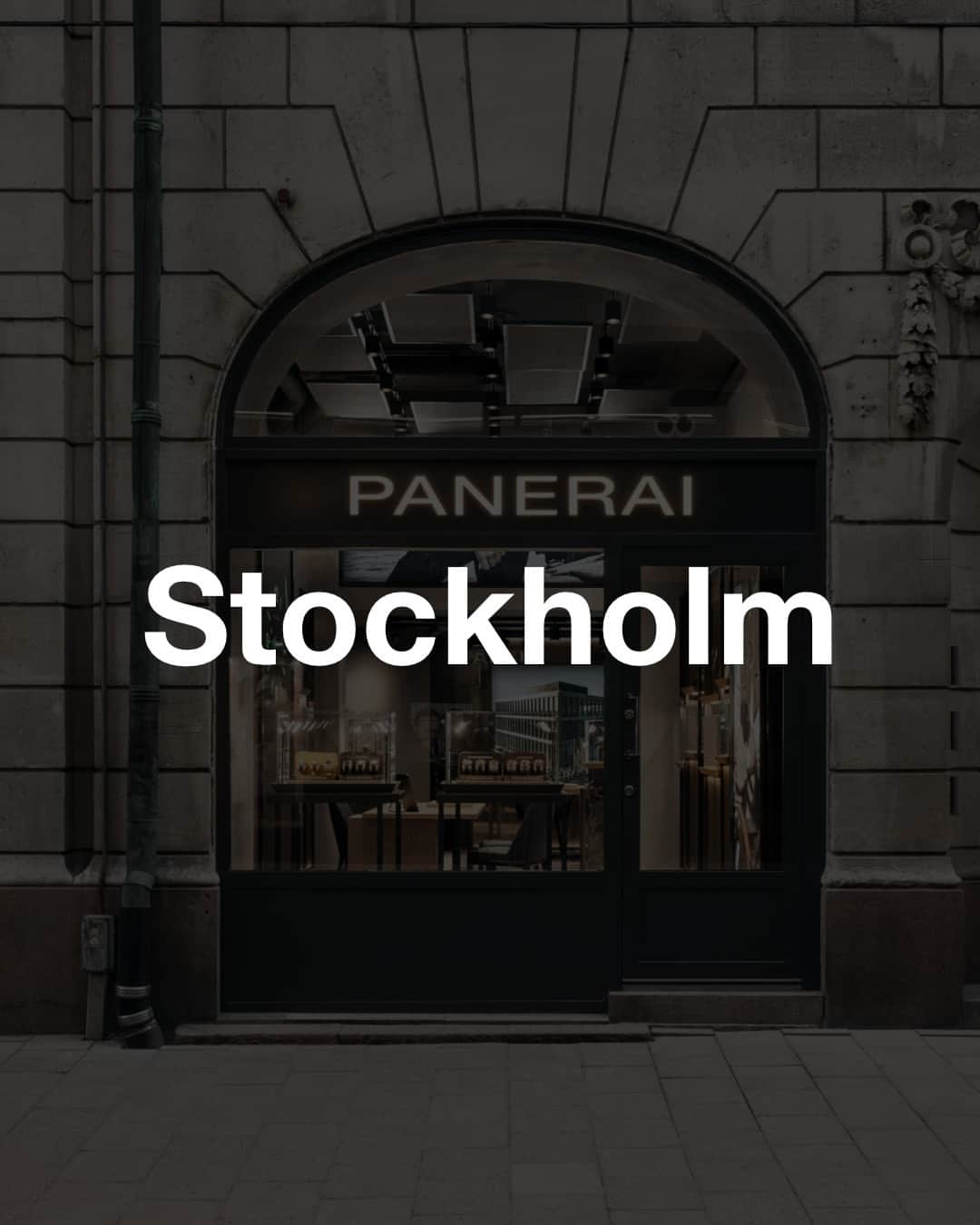 オフィチーネ パネライのインスタグラム：「The first Panerai boutique in Scandinavia is now open.  Situated on Biblioteksgatan 1, within Stockholm’s prime shopping and leisure district, the new store has been opened in partnership with NymansUr 1851 @nymansur1851.  #Panerai #PaneraiBoutique #Stockolm #Sweden」