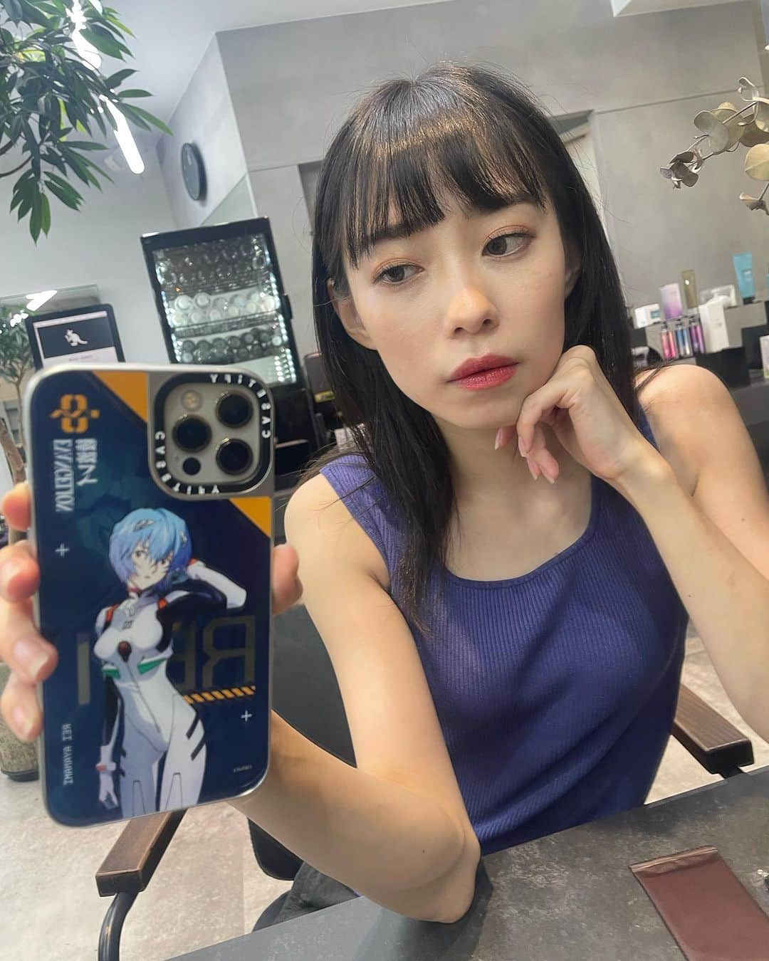 石塚朱莉さんのインスタグラム写真 - (石塚朱莉Instagram)「@CASETiFY_jp #EvangelionxCASETiFY  #CASETiFY」7月7日 19時14分 - akari_ishizuka