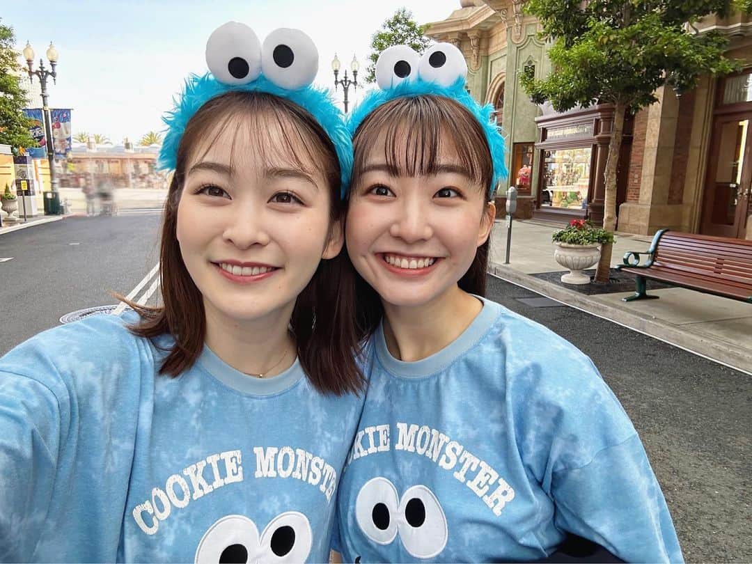 のインスタグラム：「ちょっと前に絵里奈さんと大阪で遊んできました🤭 #USJ」