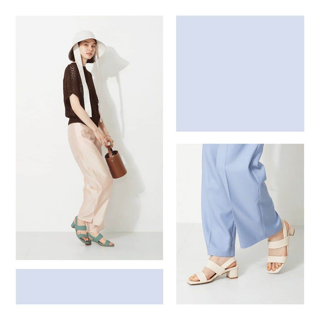 orientaltrafficのインスタグラム：「・ 【PICK UP ITEM】 ⁡ ⁡ ■ソフトレザーダブルベルトサンダル/32207 ¥7,500 ⁡ 〈WA ORiental TRaffic〉 マットな質感のヌバック素材を袋縫いにする事で足当たりも良く、安定感のある太めのヒールやゆったりしたスクエアトゥで快適な履き心地のサンダル。ほんのり伸縮するバックストラップで着脱が楽にでき、スムーズに履けるのもポイント。 ⁡ heel : 5.3cm color : BEIGE,BLUE,YELLOW SIZE : SS〜3L ※店舗ではS〜LLまでの取り扱い ⁡ ----------------------------------- 店舗,ONLINE STOREにて お得なSUMMER SALEを開催中🍧 トレンドアイテムや新作のサンダルが お得にGETできるチャンス🏃‍♀️‼︎ ぜひcheckして下さい♪ ----------------------------------- ⁡ ⁡ #orientaltraffic#オリエンタルトラフィック #ortr#ortr2023ss#靴#shoes#新作#pumps#パンプス#sandals#サンダル#2023SS#2023ss#トレンド#preorder#ootd#fashion#new#newarrival#newin#apparel#コーディネート#LOOK#look#sale#SALE」