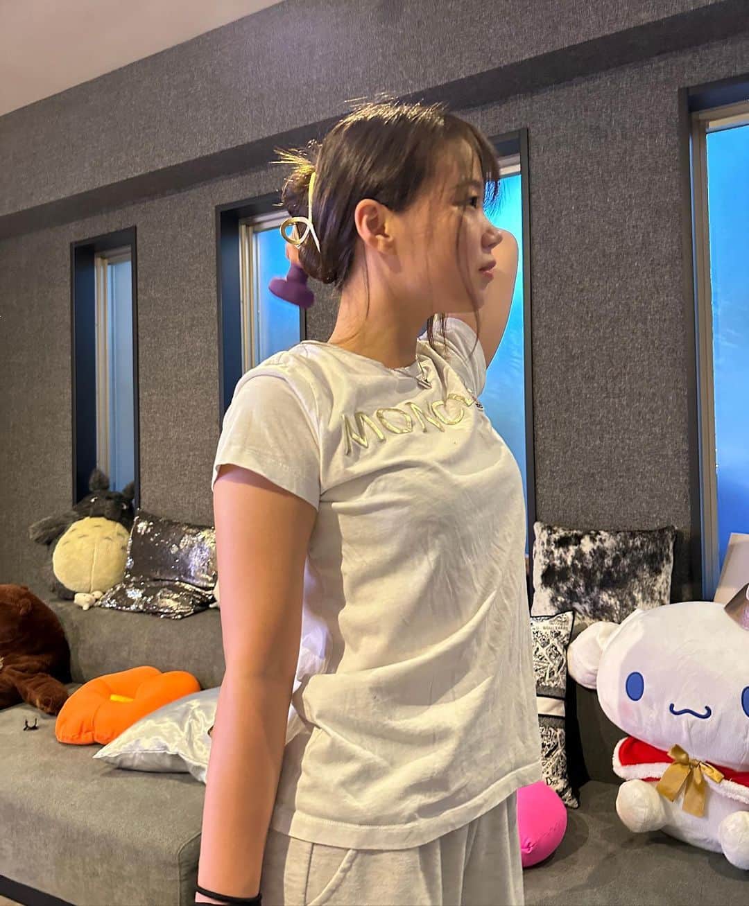 和田静里奈のインスタグラム：「💪」