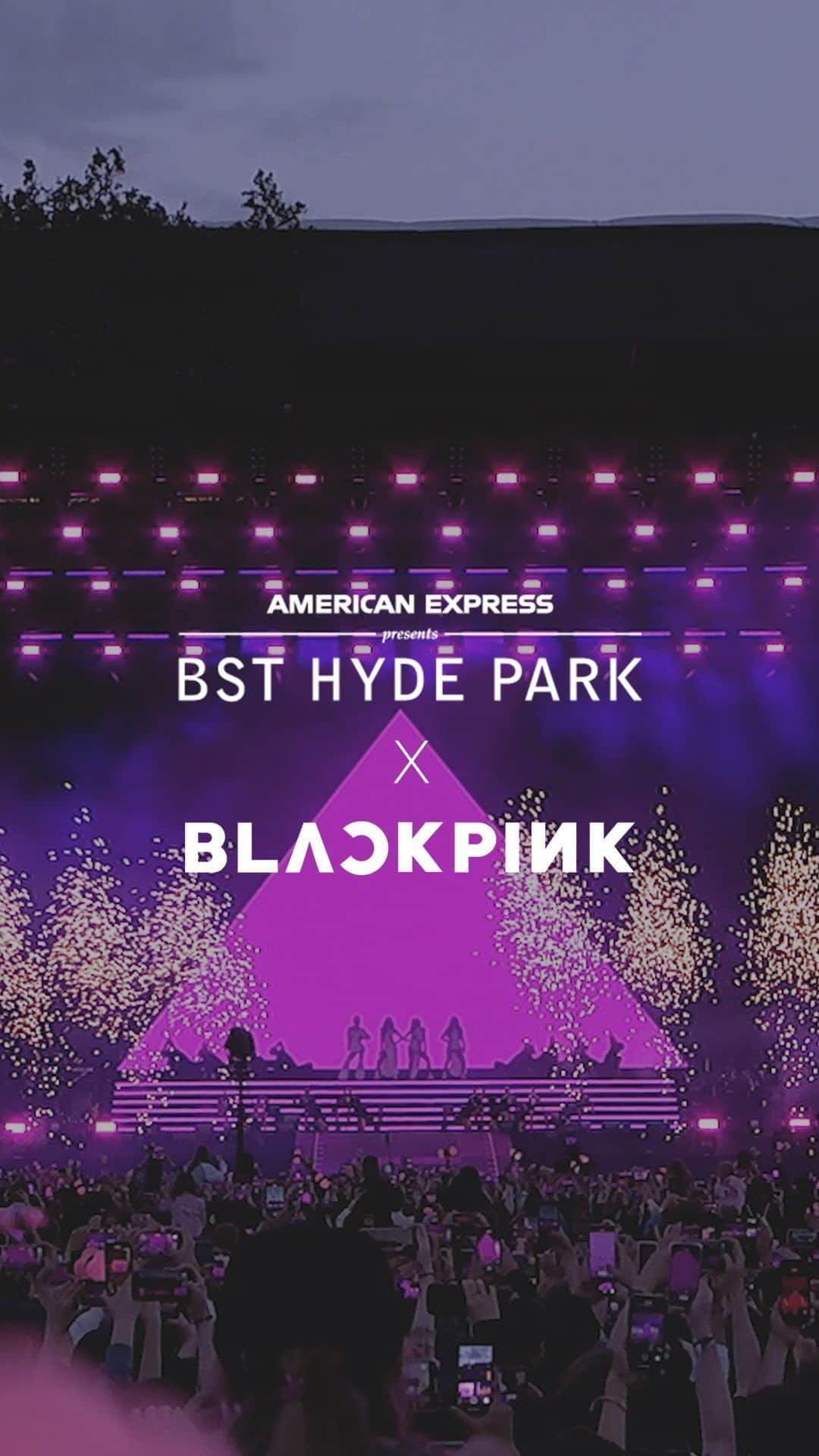 BLACKPINKのインスタグラム：「#BLACKPINK #블랙핑크 #BSTHydePark #HEADLINER #YG」