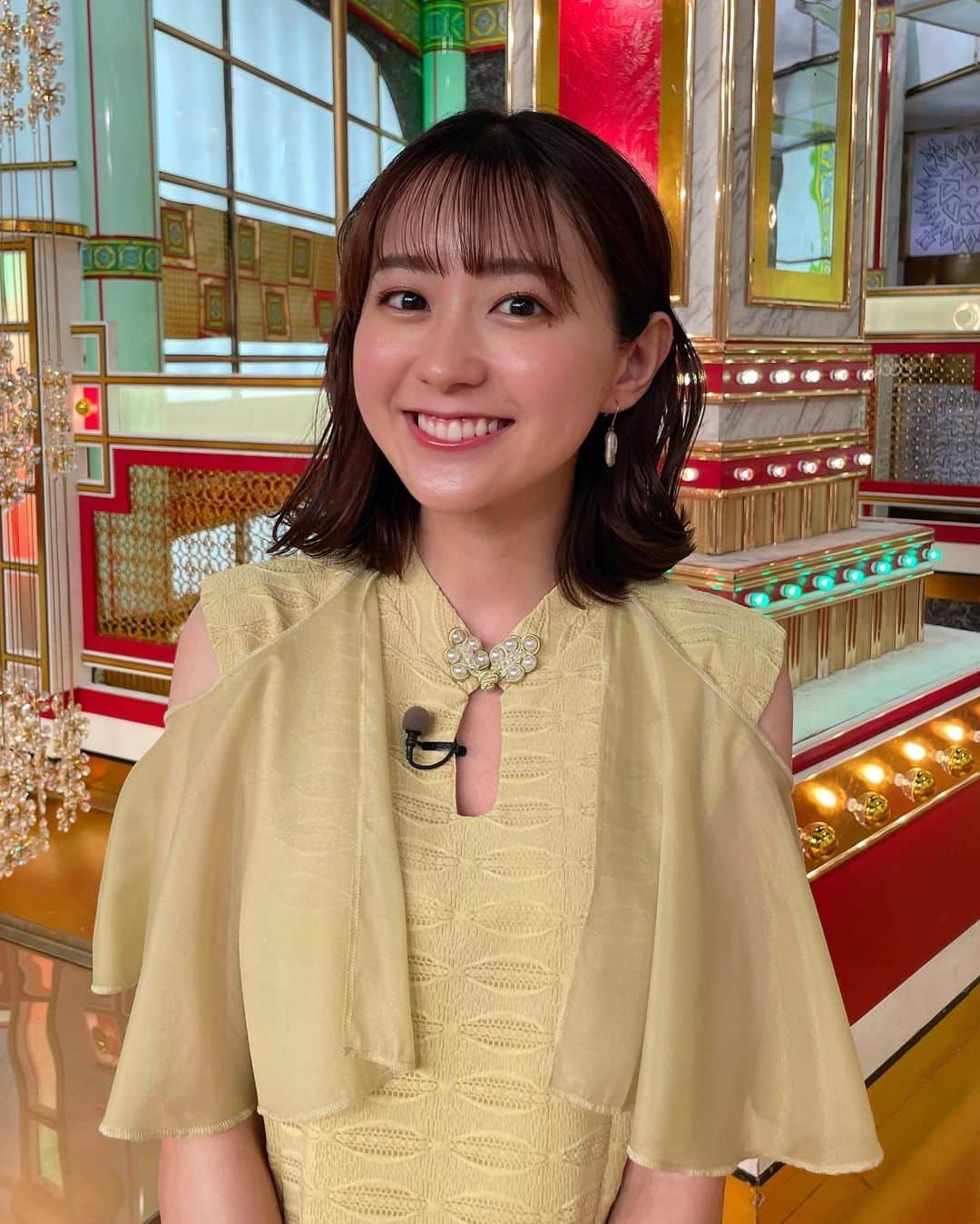 若林有子のインスタグラム：「今夜の金スマは木村昴さんがゲスト🍊  木村さんがジャイアンになったのは私が小学生3年生の頃。 新生ジャイアンになった時のことを鮮明に覚えていますが、当時はまさか少し年上の中学生のお兄さんがやっているなんて想像もしていませんでした😳改めて、すごすぎますね！  空気をぱっと明るくして人を惹きつける木村さん✨ そんな木村さんのお母さんや恩人との素敵や関係をご覧ください！ 今夜9時〜です😊  #金スマ #若林有子  ワンピース: wildlily パンプス: DIANA」