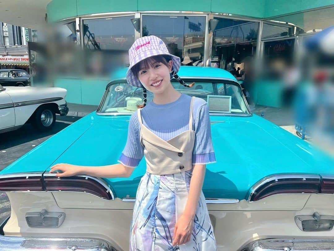 松田好花さんのインスタグラム写真 - (松田好花Instagram)「ㅤ THE TIME,ロケでUSJに行って来ました🎢 ユニバ最高！！  #yahostagram   #日向坂46 #松田好花  #ユニバ #USJ #ミニオン #夏満喫 #また行きたいな  #新幹線で寝違え #ネックピロー #買いました」7月7日 20時22分 - matsudakonoka.yahos