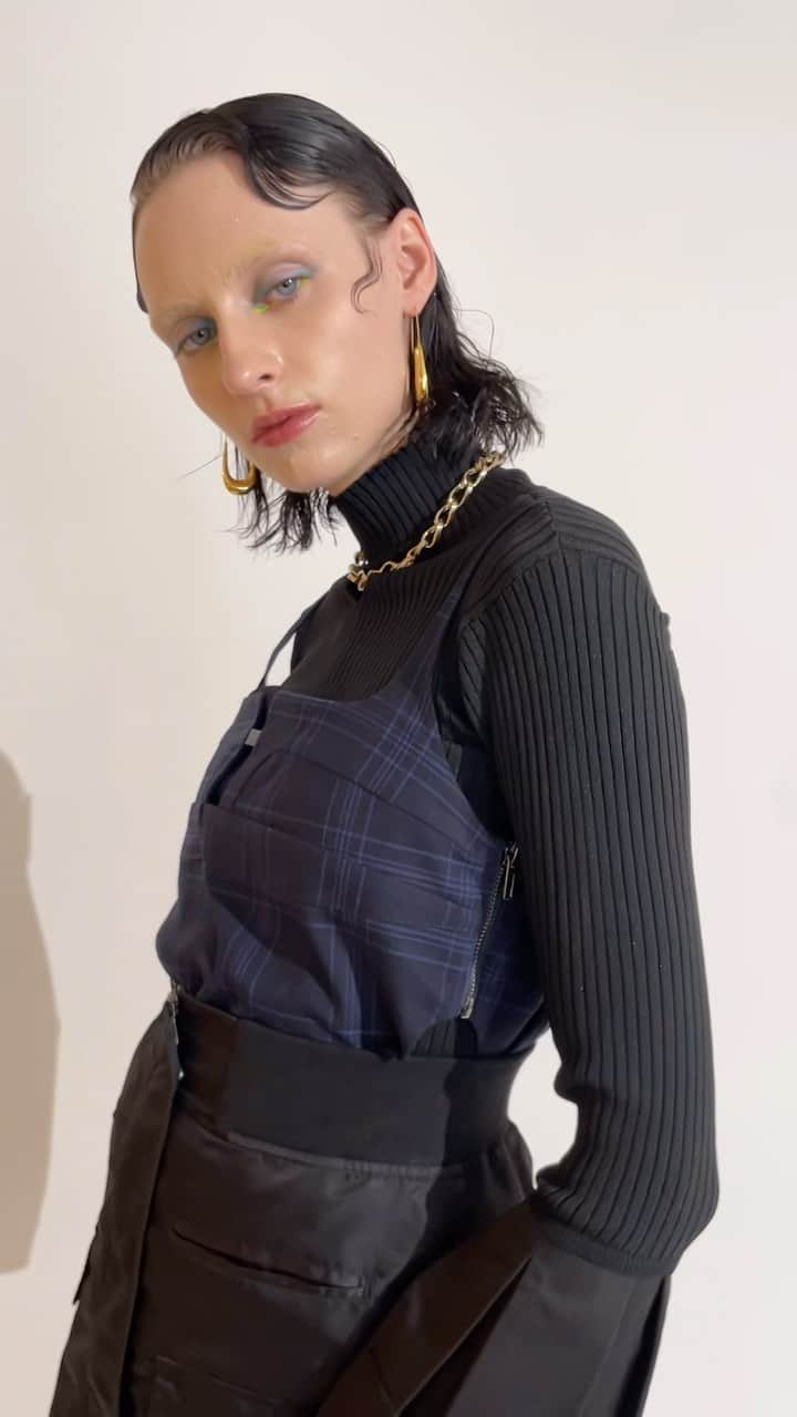 AULA AILAのインスタグラム：「SHOOTING . . 2023 WINTER 2024 PRE SPRING COLLECTION  Photographer @jameen   @jameen_life  Hair make @uenochika  Model @vincent.han.gogh   thank you!」