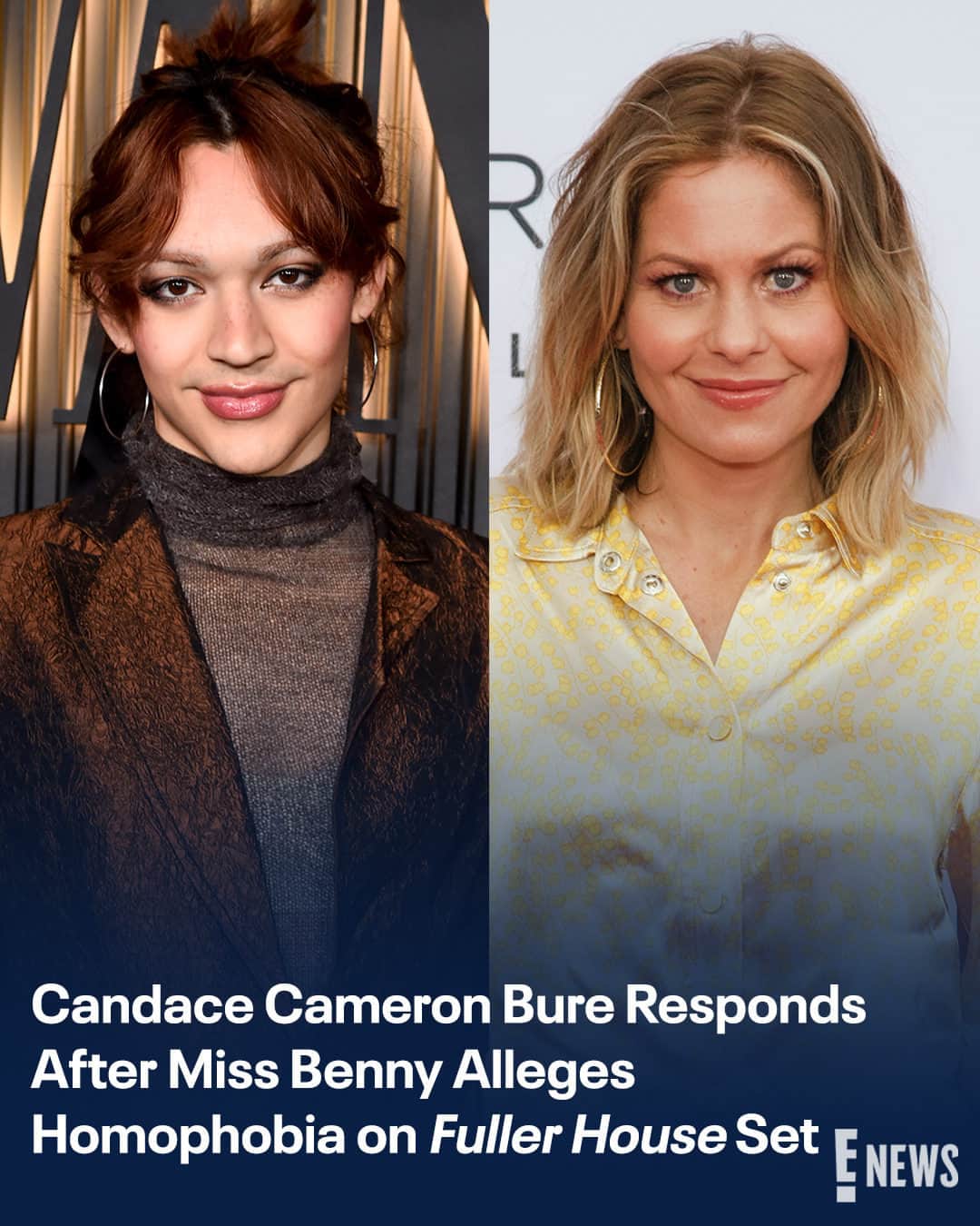 E! Onlineさんのインスタグラム写真 - (E! OnlineInstagram)「Candace Cameron Bure is denying accusations to a claim about alleged homophobic behavior on Fuller House. See her response at the link in our bio. (📷: Getty)」7月7日 22時00分 - enews