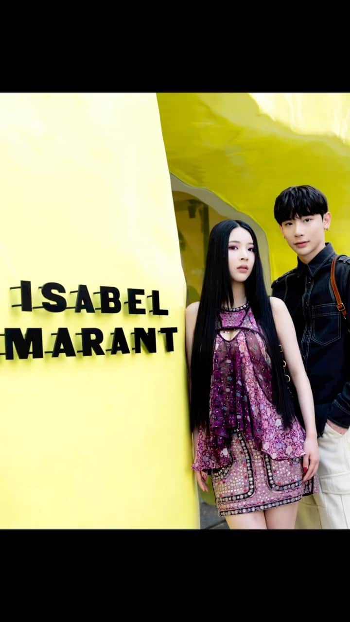 よしあきのインスタグラム：「ISAEBEL MARANT YELLOW HOUSE TOKYO   @isabelmarant  #IsabelMarant」