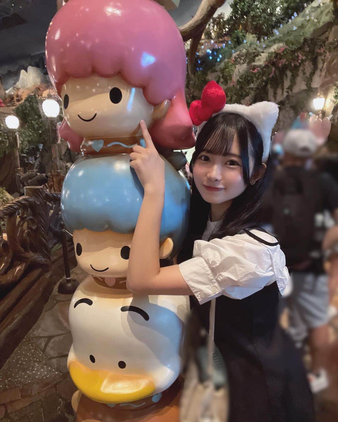 太田有紀のインスタグラム：「サンリオピューロランド行ってきた🎀🌟」