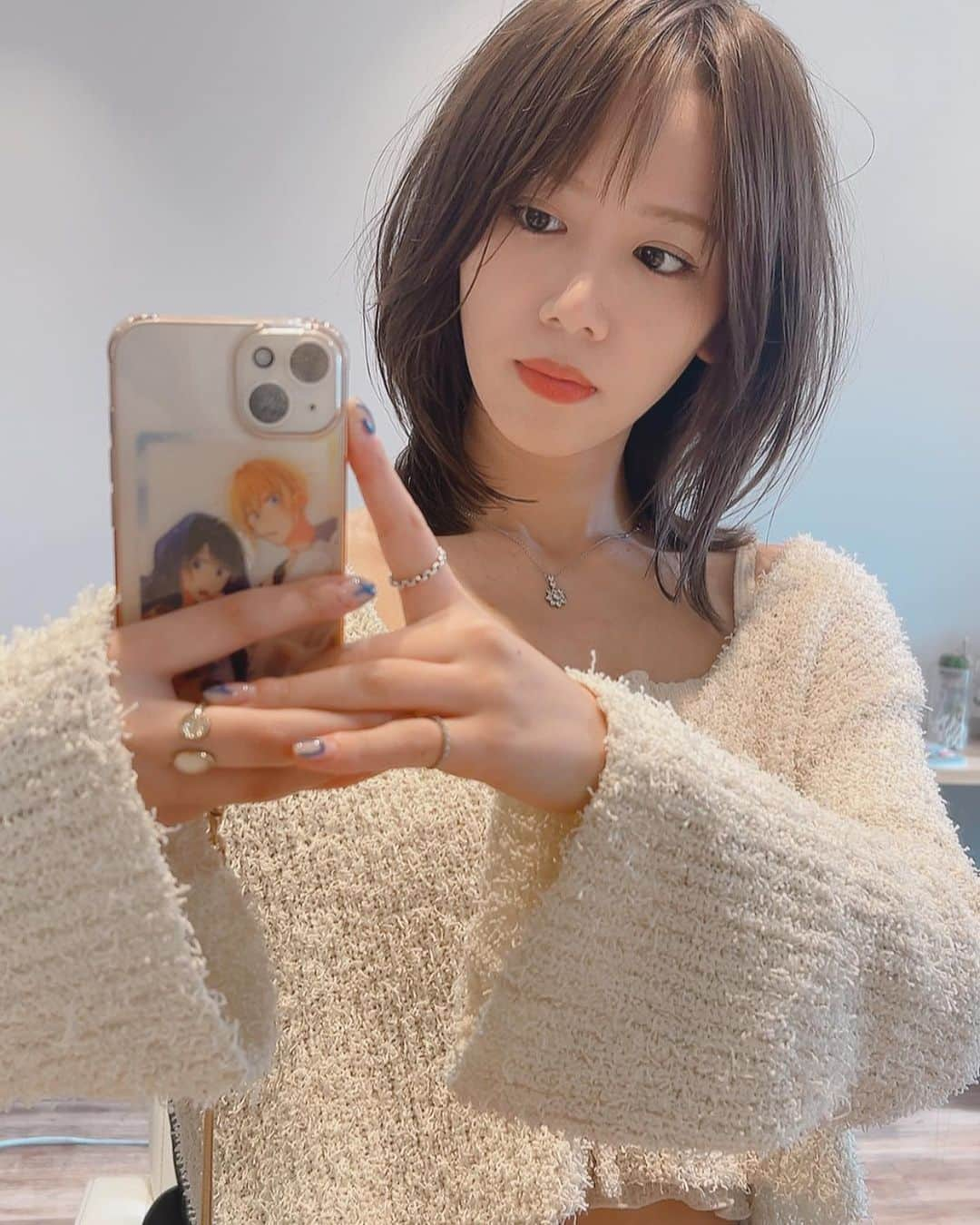 原望奈美さんのインスタグラム写真 - (原望奈美Instagram)「#hairsaloncalm #恵比寿 ♡ ⁣ ⁣エクステ卒業して #レイヤーカット #2wayバング #バイオレットカラー #アッシュブラウン にしてもらいました💇‍♀️✨ ⁣ ⁣ ⁣ ⁣☑️Hair salon CALM 東京都目黒区三田2-3-20伊藤ビル1F #stylist : Yamada  ⁣ ⁣ ⁣#ミディアムヘアアレンジ #恵比寿ヘアサロン #東京ヘアサロン #エクステ卒業 #ファッション #ヘアメイク #スタイリスト #hairfashion #haircut #hiarcolor #헤어디자이너 #헤어스타일 #헤어메이크업 #거울샷 #거울샷그램 #일상그램 #오오티디룩  ⁣ ⁣ ⁣ ⁣ ⁣ ⁣ ⁣ ⁣ ⁣ ⁣ ⁣ ⁣ ⁣」7月7日 23時29分 - vo_nozomi