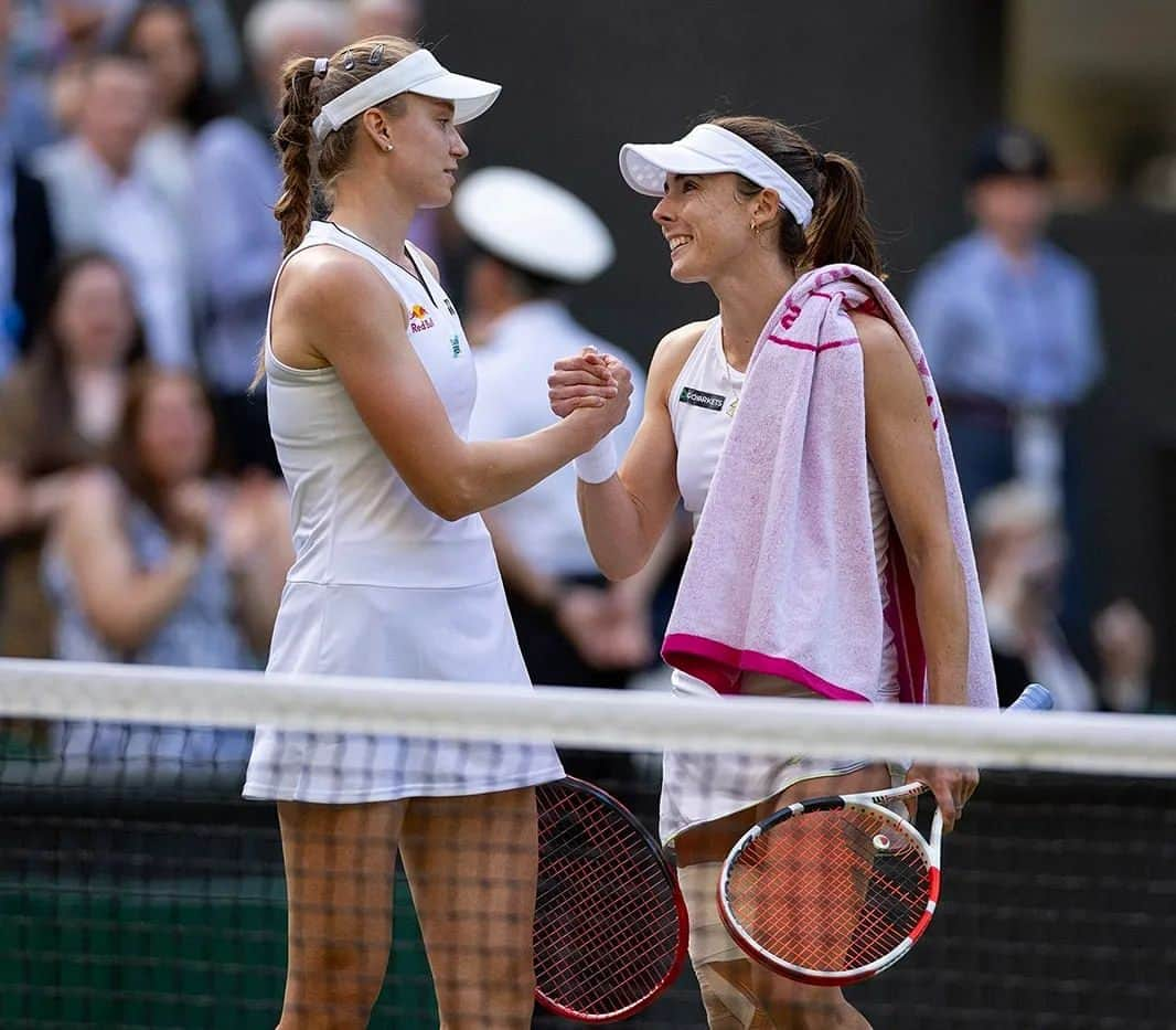 アリーゼ・コルネさんのインスタグラム写真 - (アリーゼ・コルネInstagram)「Not the way I wanted to end my @wimbledon 🤕🚑, but congratulations to Elena for being such an amazing player 👏  I was so honored to play once more on this beautiful Centre Court... 🙏  The first exams show a sprain of the medial colleteral ligament of my knee that occured when I fell.   Thank you so much for all the messages of love and support that I received since last night. I'll keep you posted ❤️  @pgim @gomarkets @emirates #flybetter」7月7日 23時31分 - alizecornet