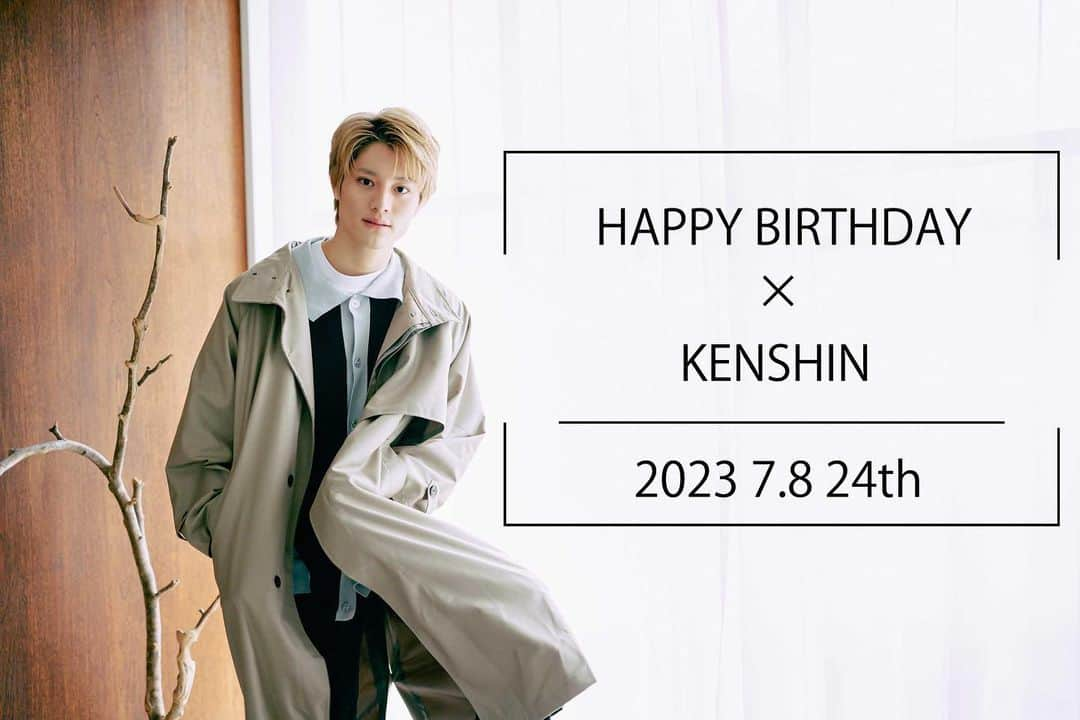 EBiSSHさんのインスタグラム写真 - (EBiSSHInstagram)「🎉Happy Birthday KENSHIN🎉  #Happy_KENSHIN_Day🎂」7月8日 0時01分 - onenonly_tokyo